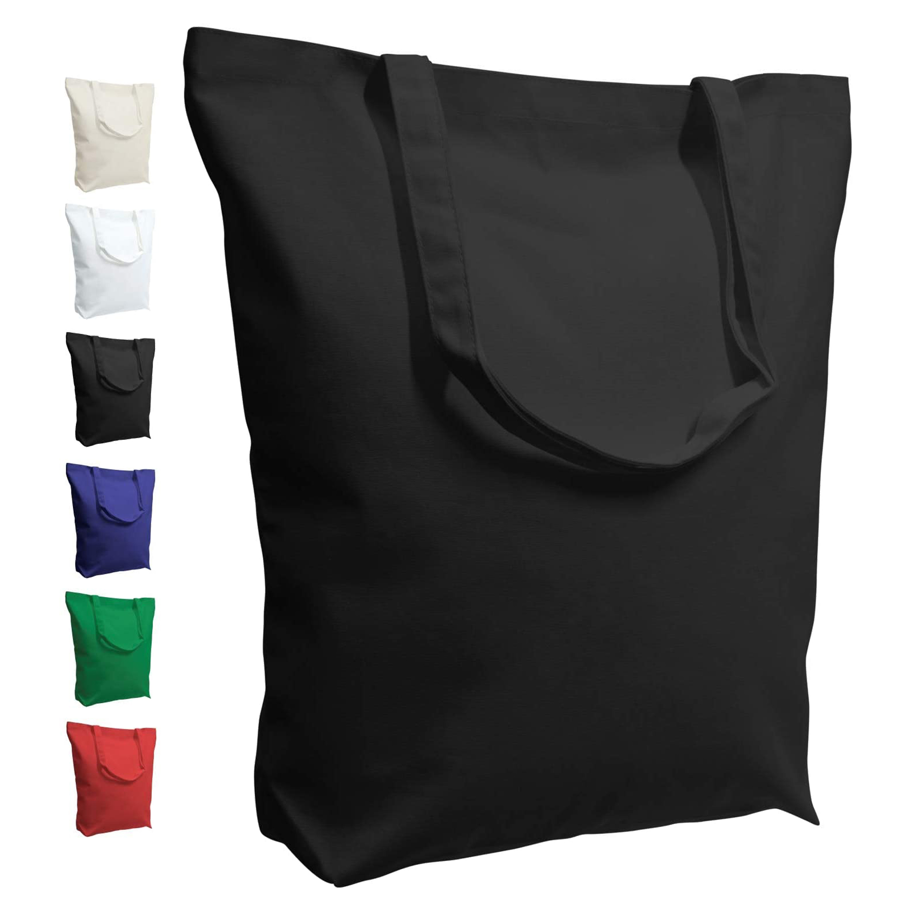 18" x 14"x 4" 10OZ Canvas Tote Bag 2