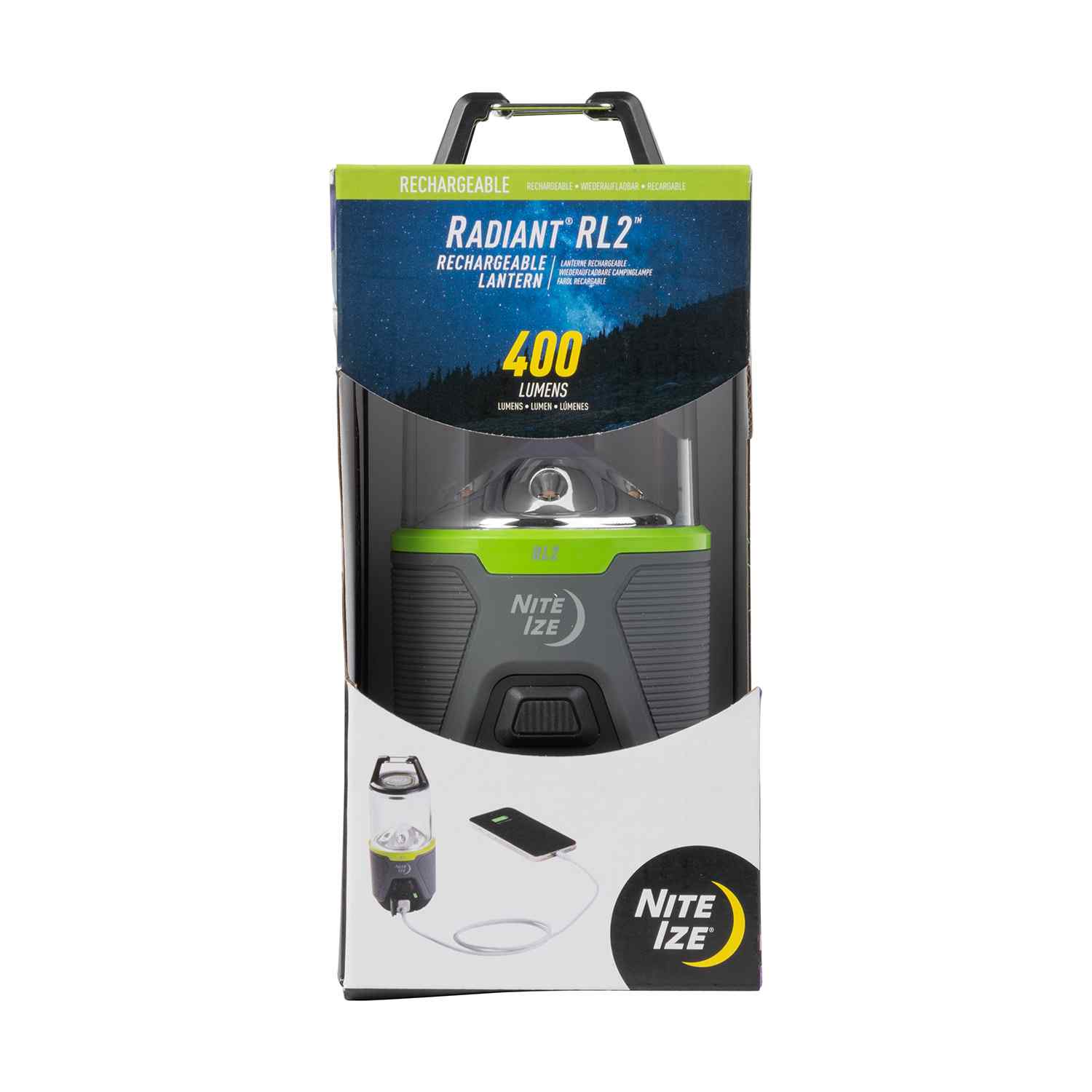 Nite Ize® RADIANT® RL2™ RECHARGEABLE LANTERN 4