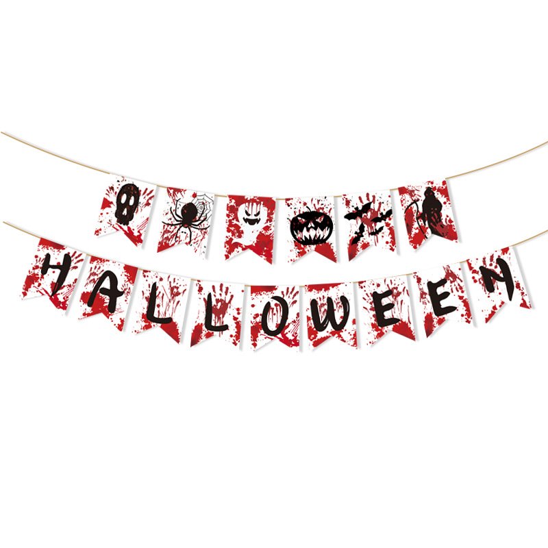 Halloween Hanging Ghost Garland – Cute Party Decoration for Kids 4