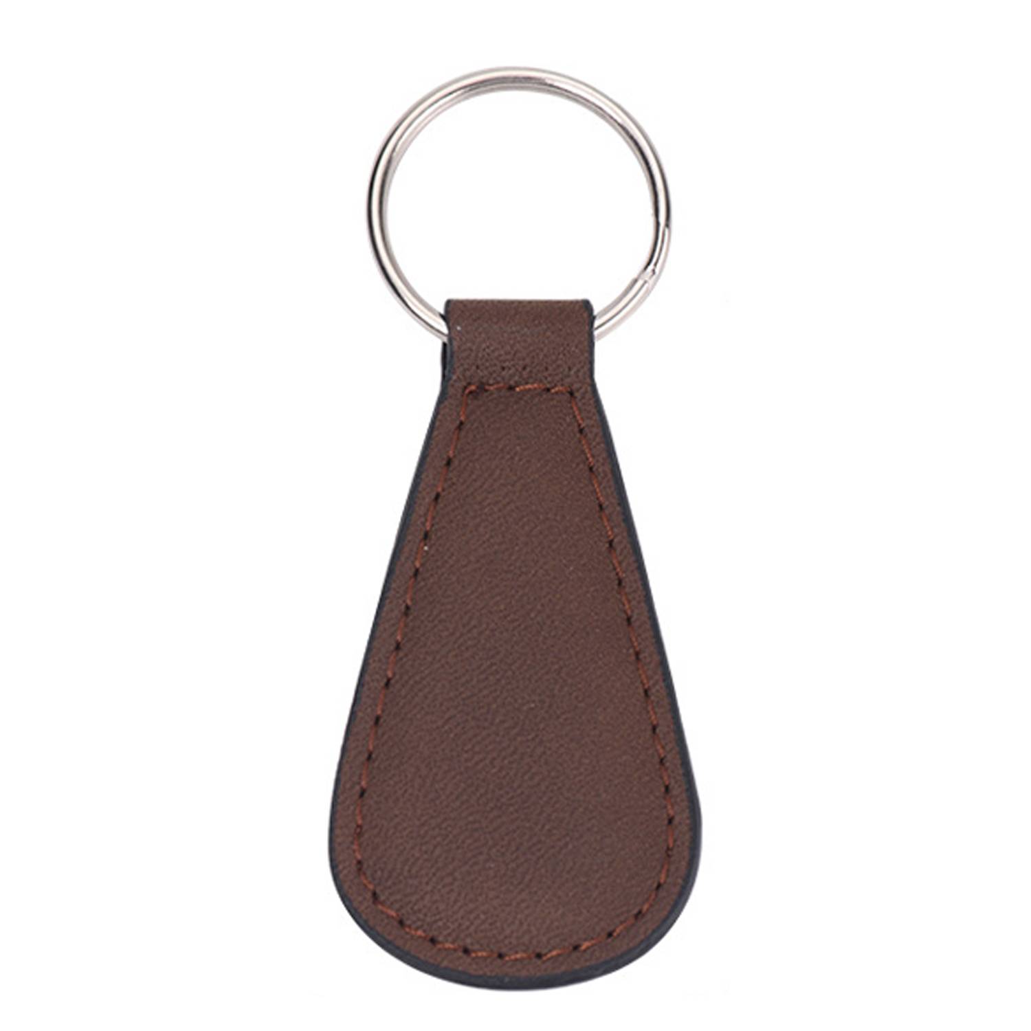 PU Leather Square Keychain 7