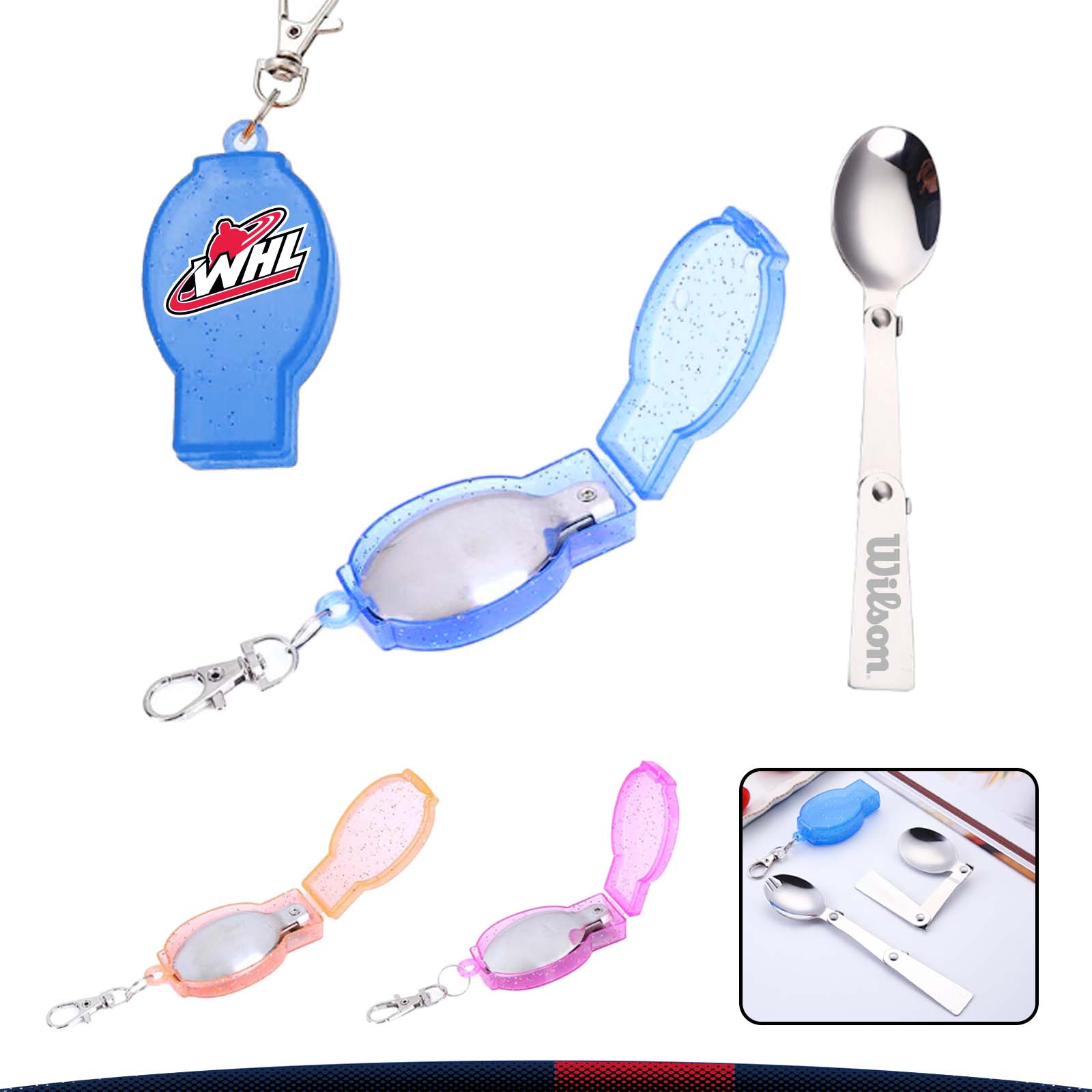 Olive Folding Spoon 5