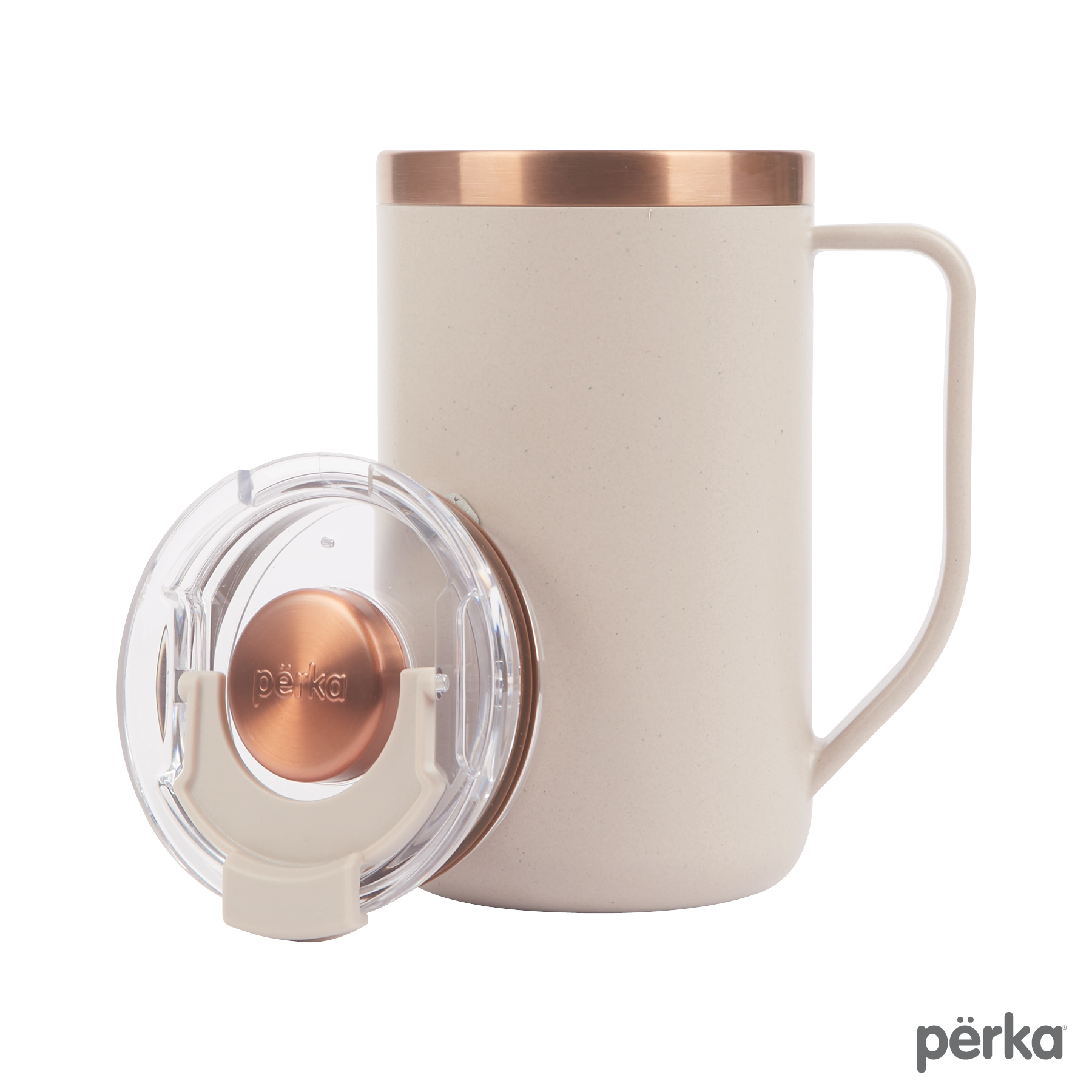 Perka® Guji 15 oz. Recycled Steel and Coffee Grounds Mug 22