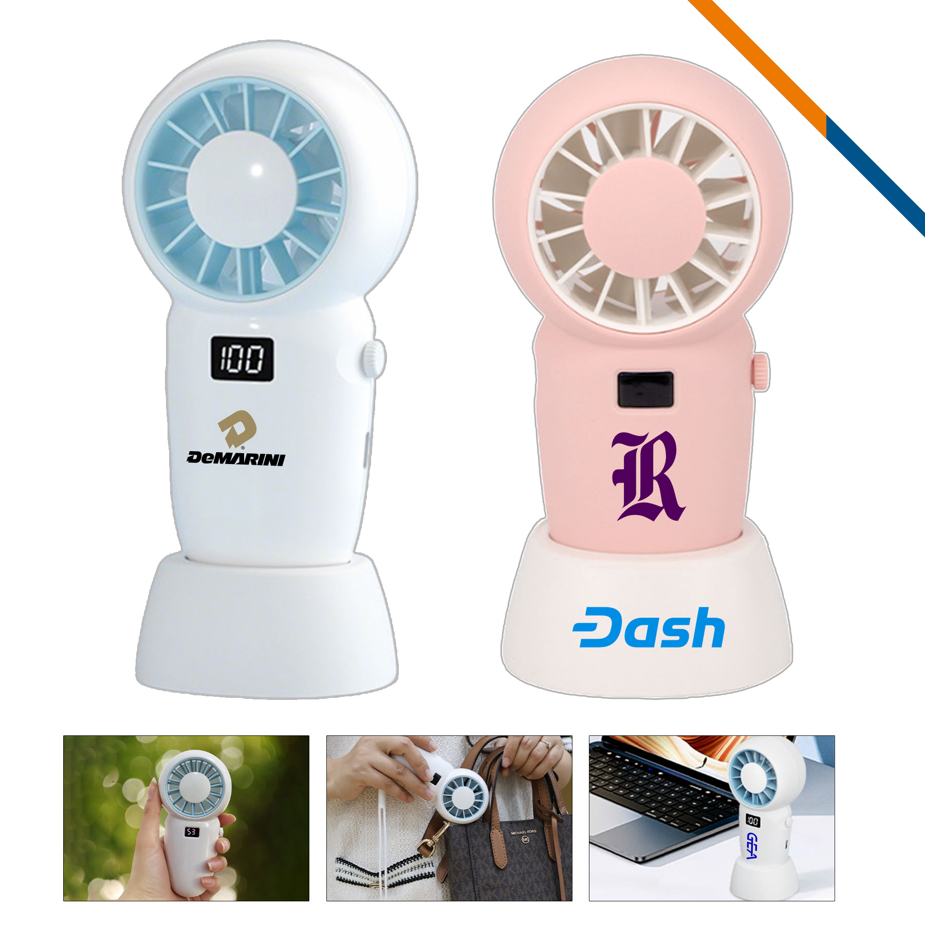 Dale 100 Speeds Mini Handheld Fan 4