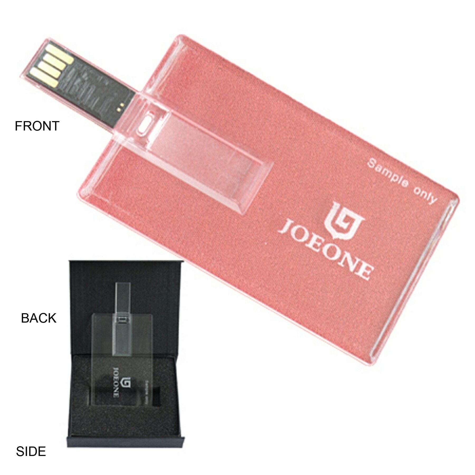 Acrylic Credit Card Drive - 8GB 1