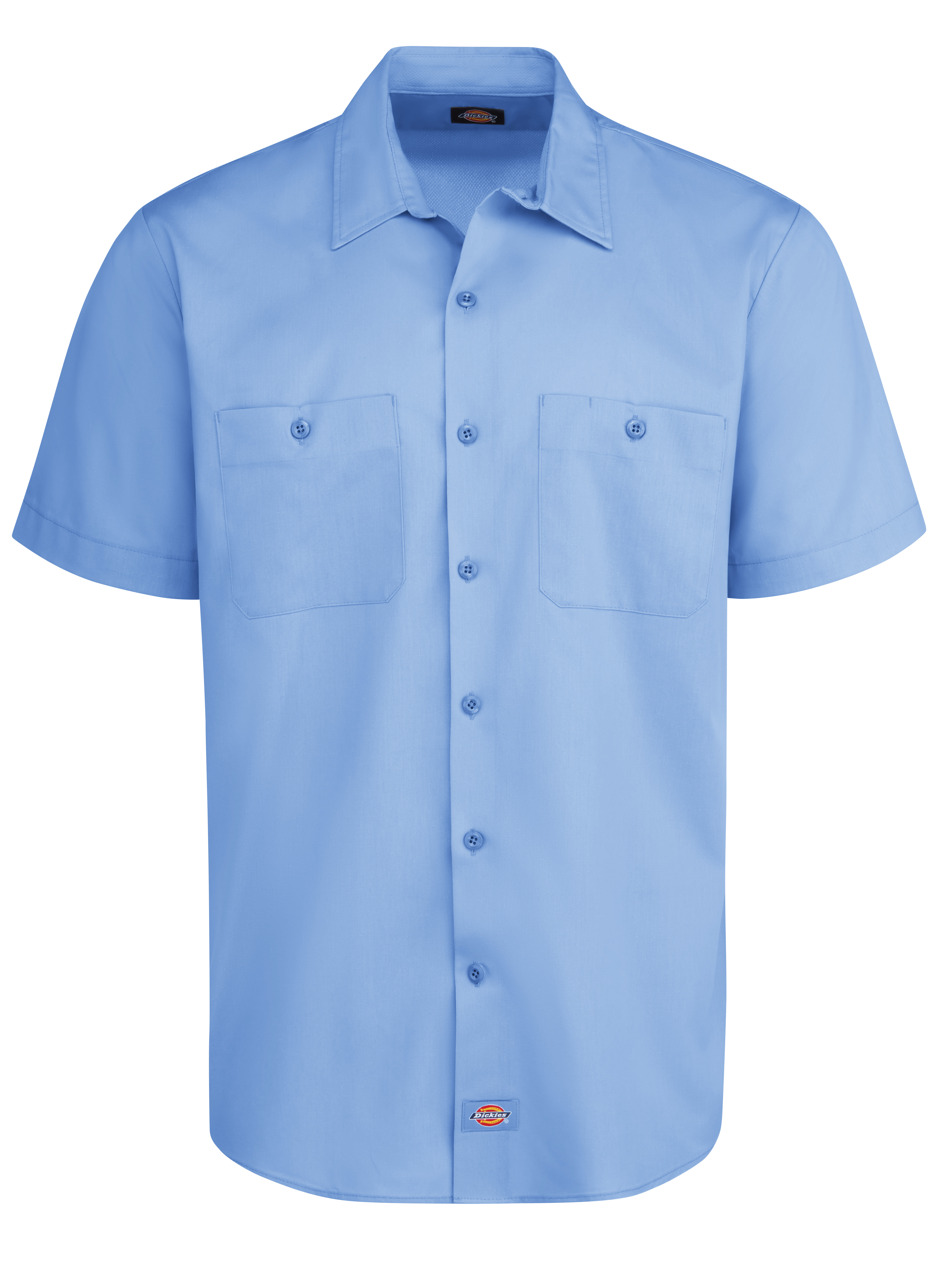 Dickies® Men's Industrial WorkTech Ventilated Short-Sleeve Work Shirt With Cooling Mesh 4