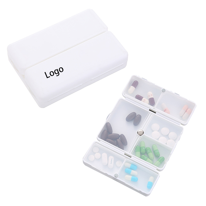 Detachable Weekly 7 Compartments Pill Box 6