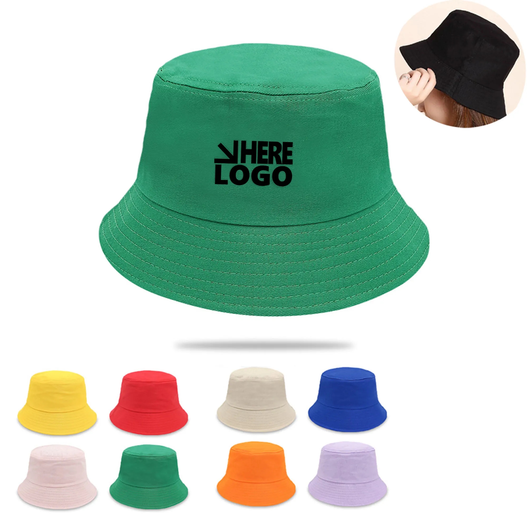 Cotton Sun Beach Fishing Cap 3