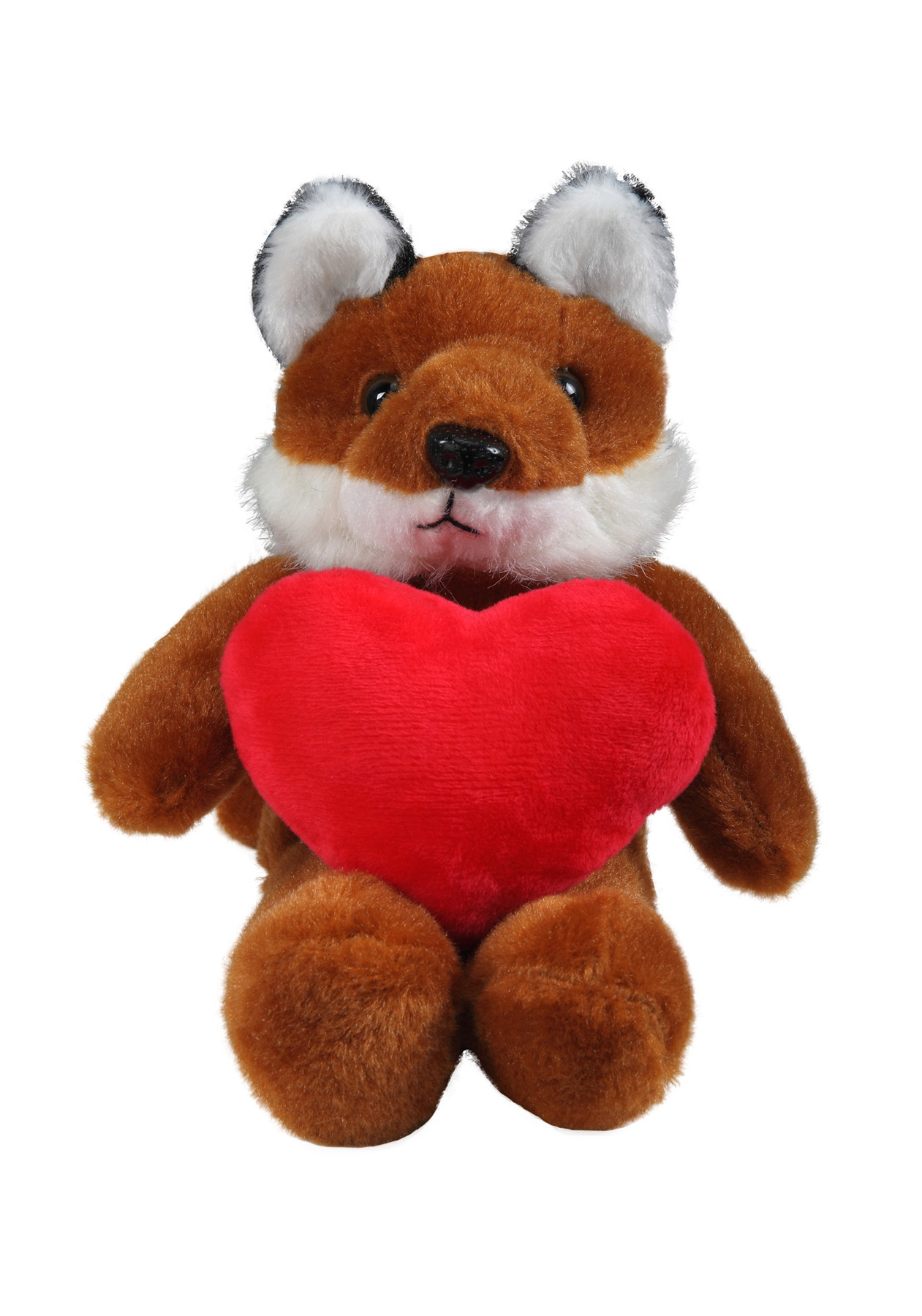 soft plush Fox with heart