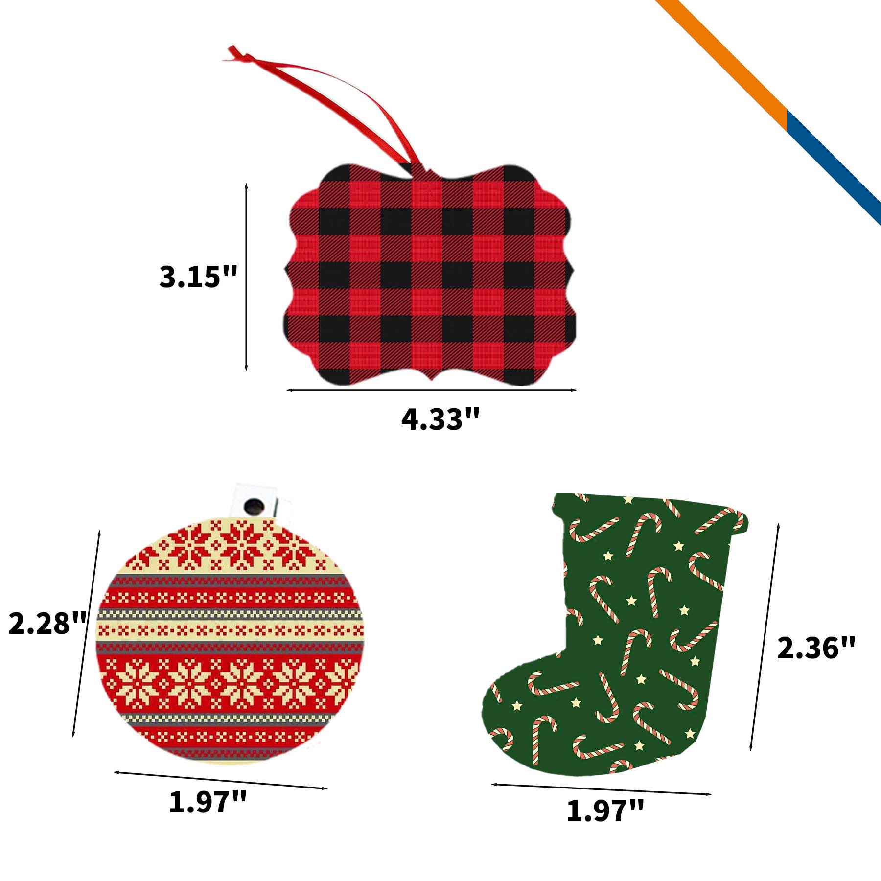 Kina Christmas Ornaments 4