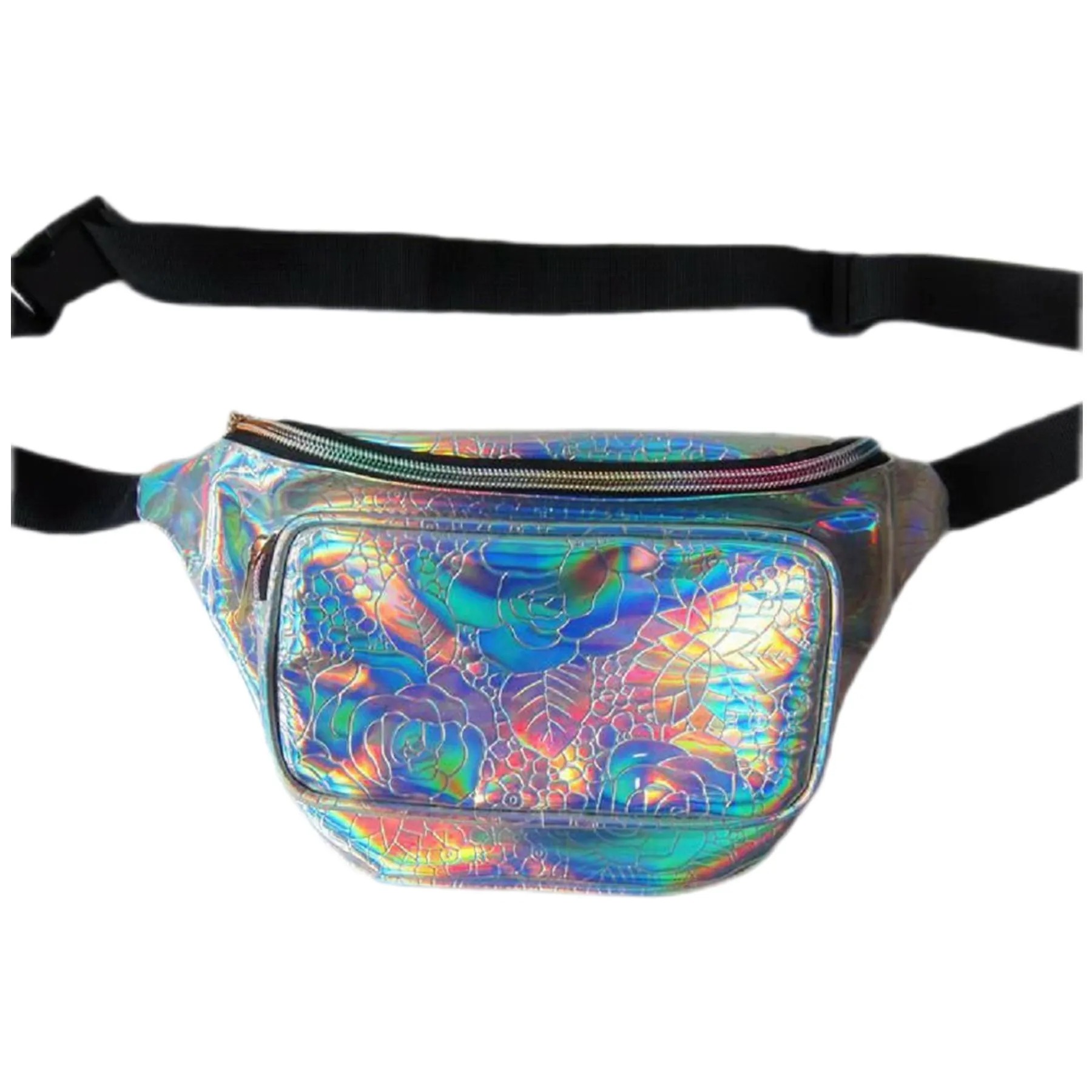 Holographic Transparent Fashion Fanny Pack 2