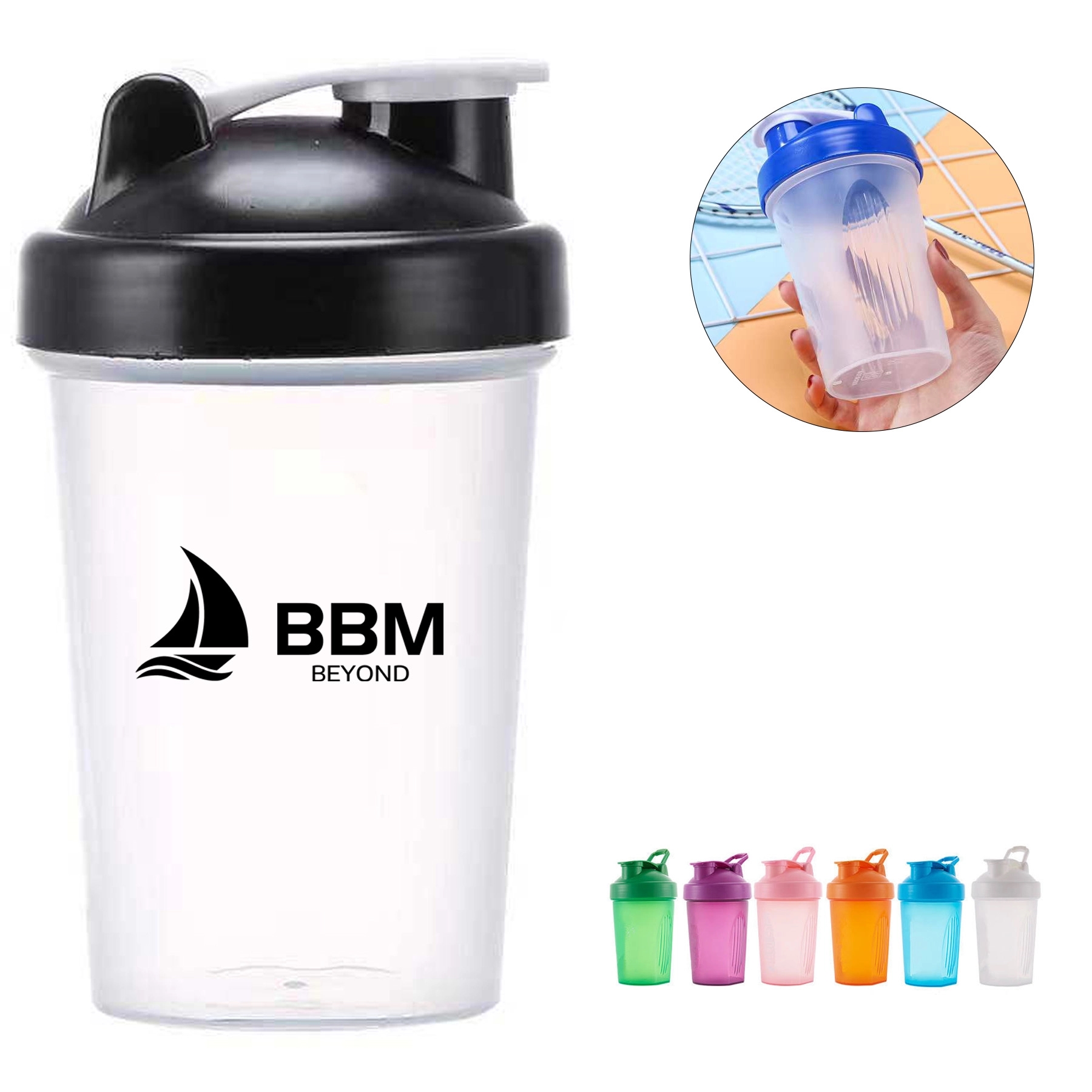 12Oz Protein Sport Shaker Bottle 3