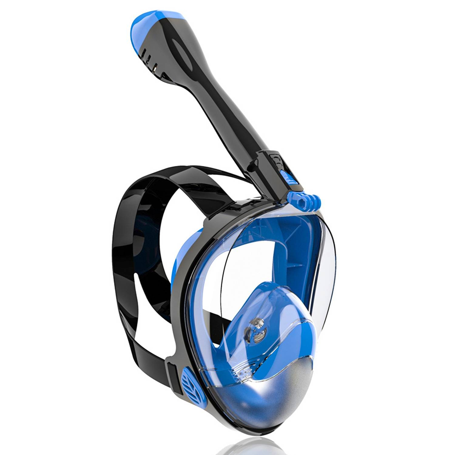 Full Face Snorkel Mask with Camera Mount & Anti-Fog Design 5