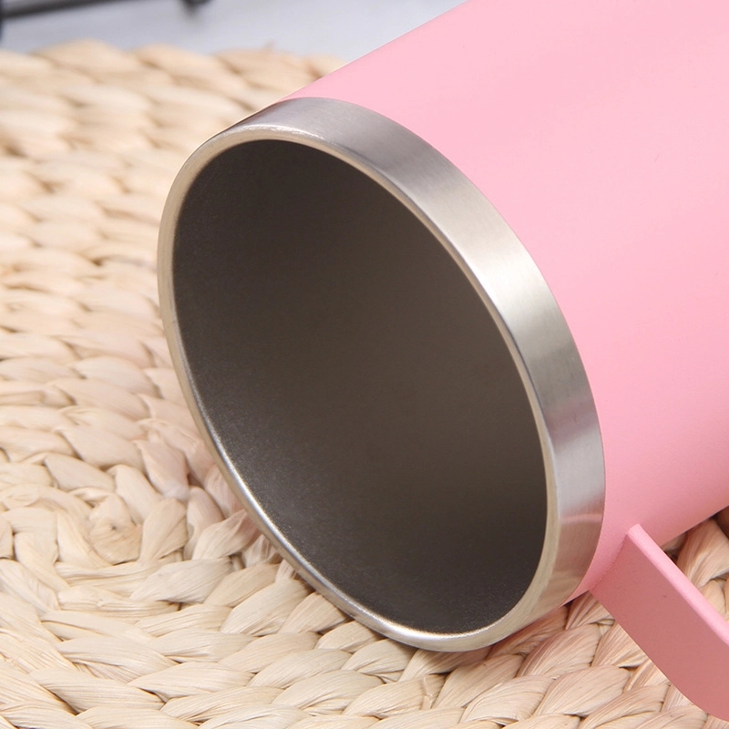 12 oz Stainless Steel Insulated Coffee Mug with Handle 19