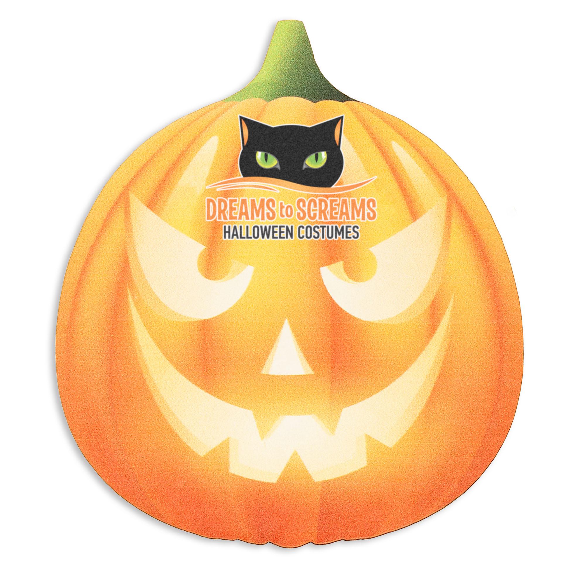 Full Color Process 60 Point Pumpkin Pulp Board Coaster