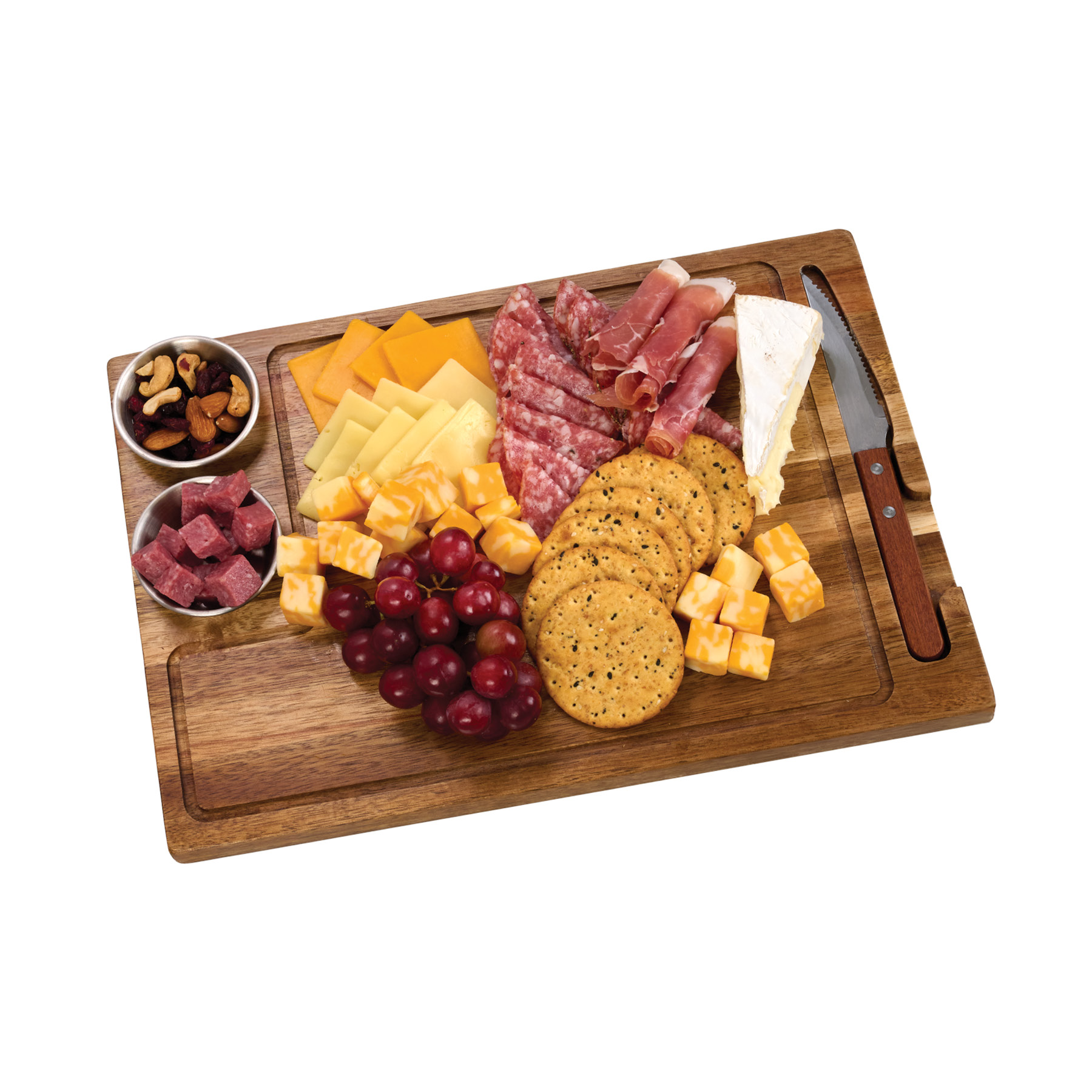 Arthur 4-Piece Acacia Wood Steak Board 4