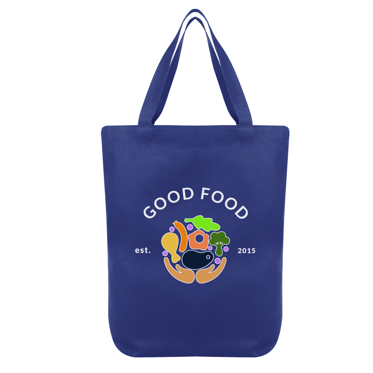 Chandler 12 Oz. Cotton Tote Bag, custom tote bag with logo imprint 2