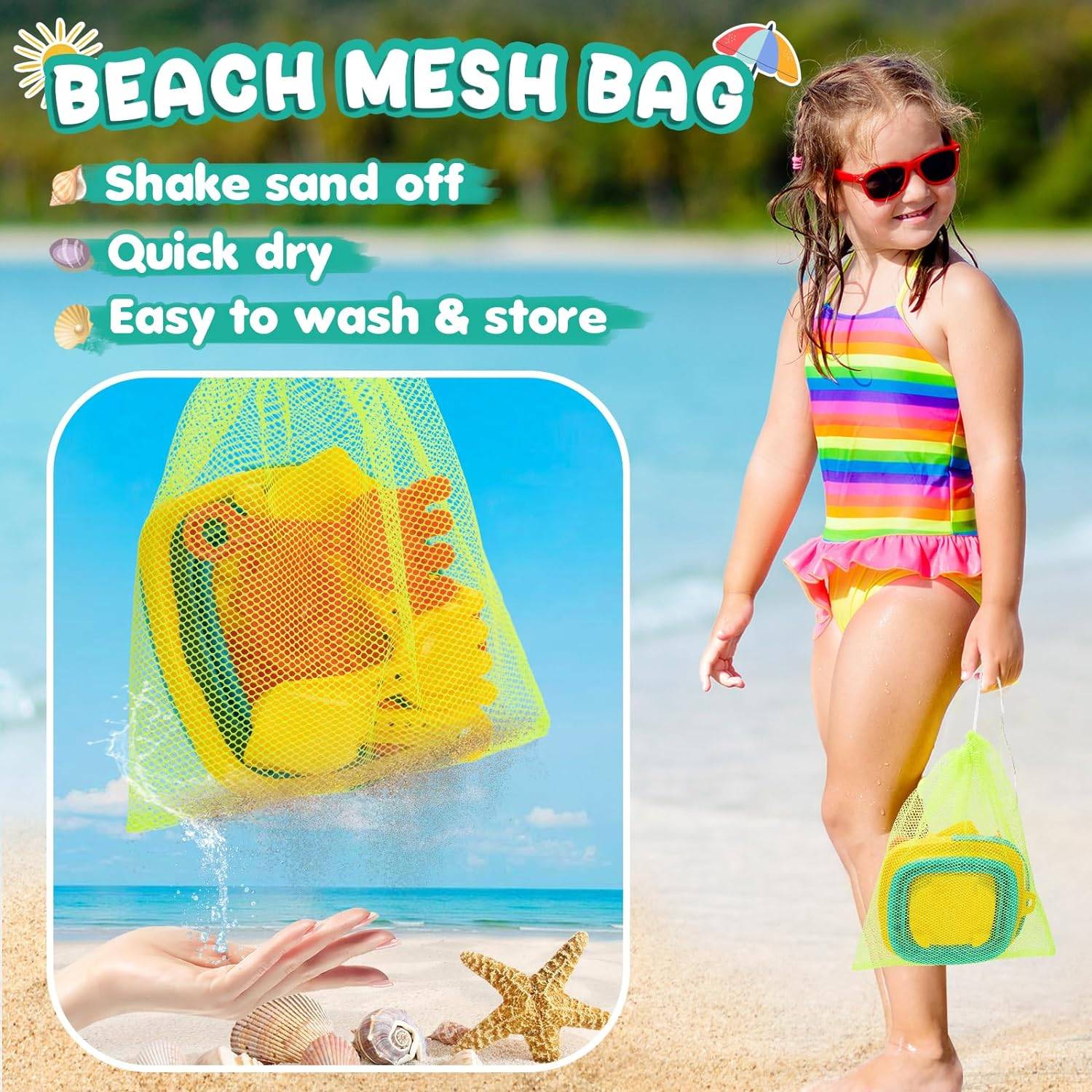 Plastic Beach Sand Shovel and Pail 4