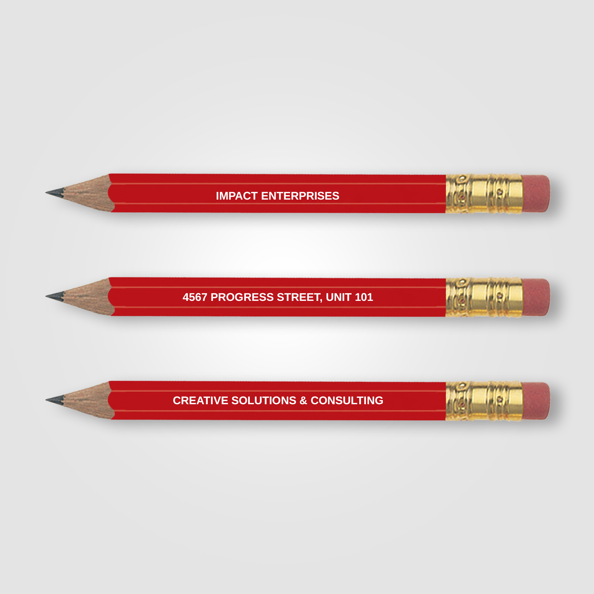 Golf Pencil (Hex with eraser) 5