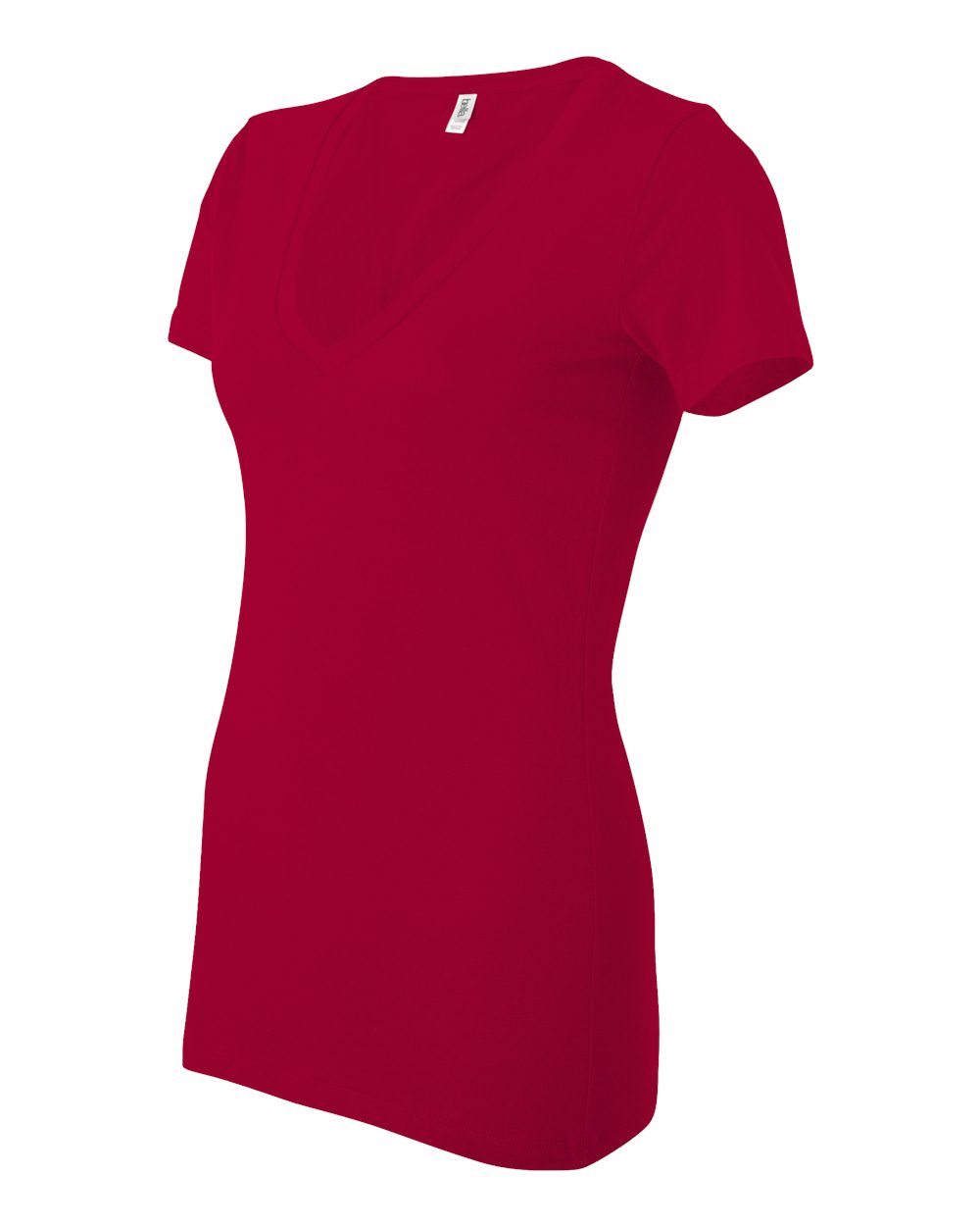 Women's Jersey Deep V-Neck Tee - 6035 48