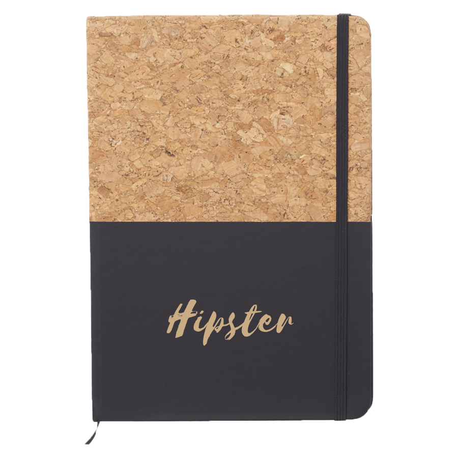 Greensburg Hard Cover Cork-Bound Notebook 1