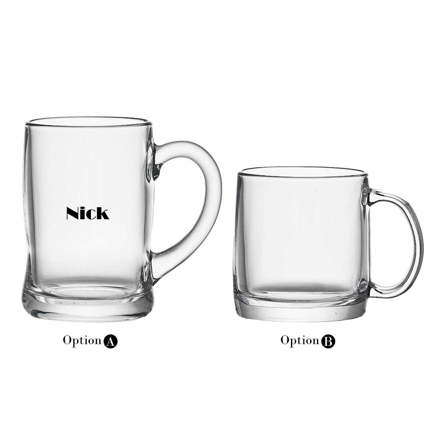 Thickened Heat Resistant Glass Cup with Handle 2