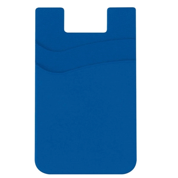 Dual Pocket Silicone Phone Wallet 3