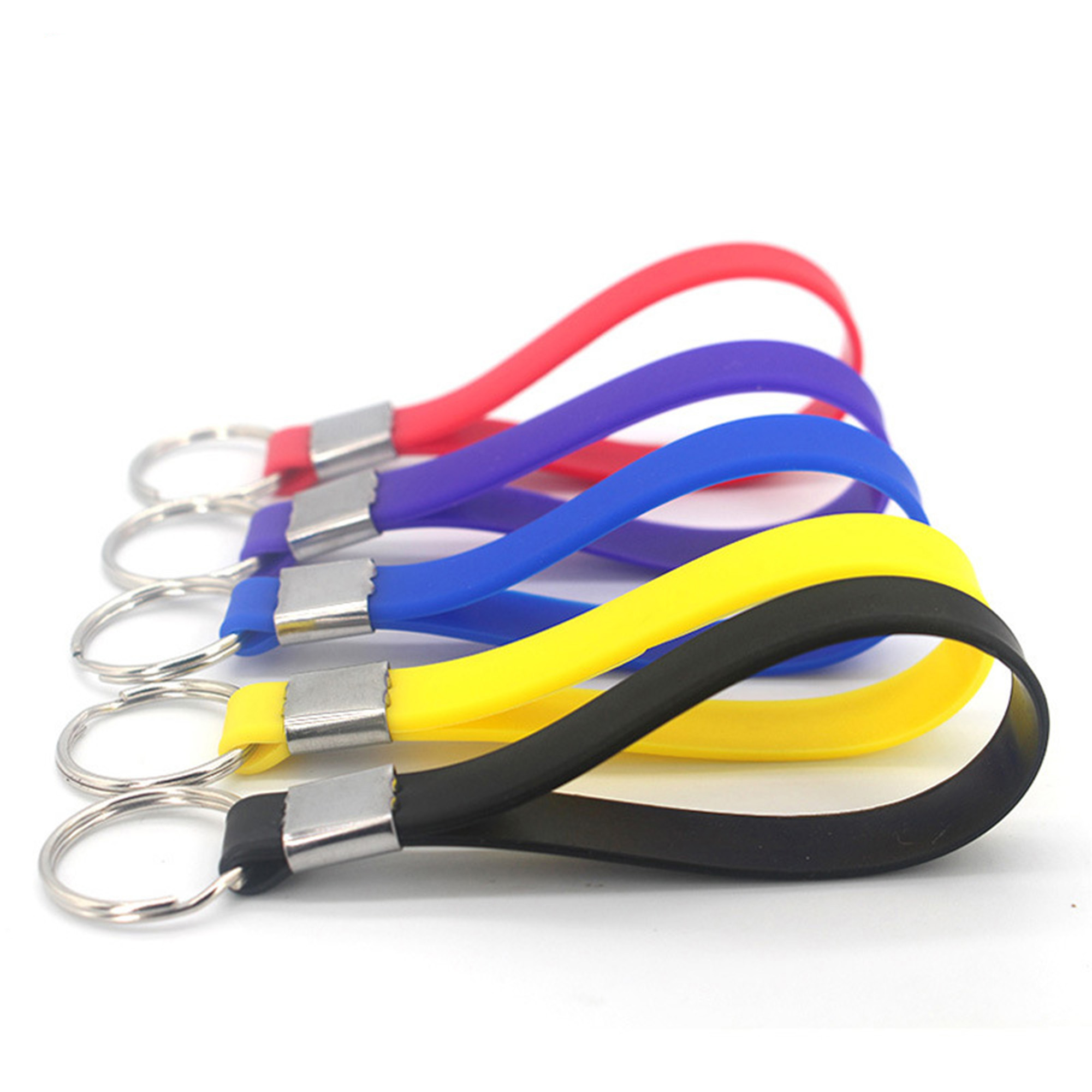 Home Office Portable And Simple Silicone Keychain 3