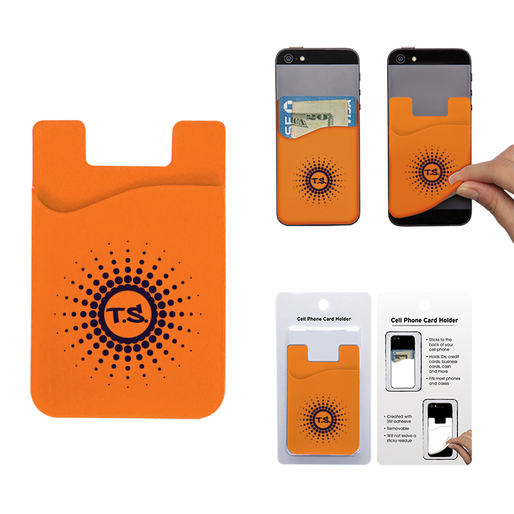Cell Phone Card Holder w/Packaging 8
