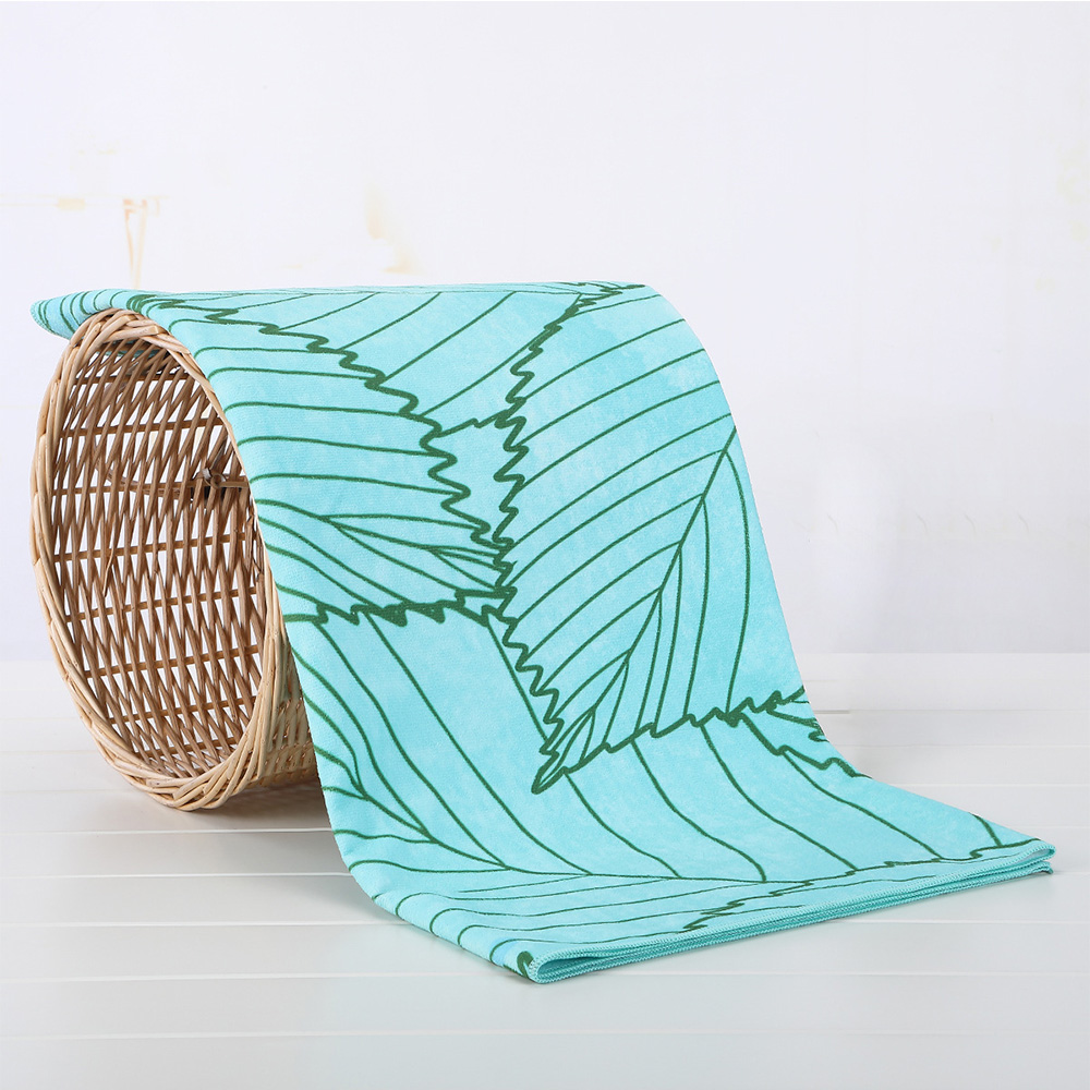 Full color print 59'' x 29'' 260g beach towel 2