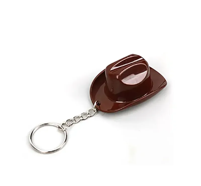 Cowboy Hat Bottle Opener Keychain 4