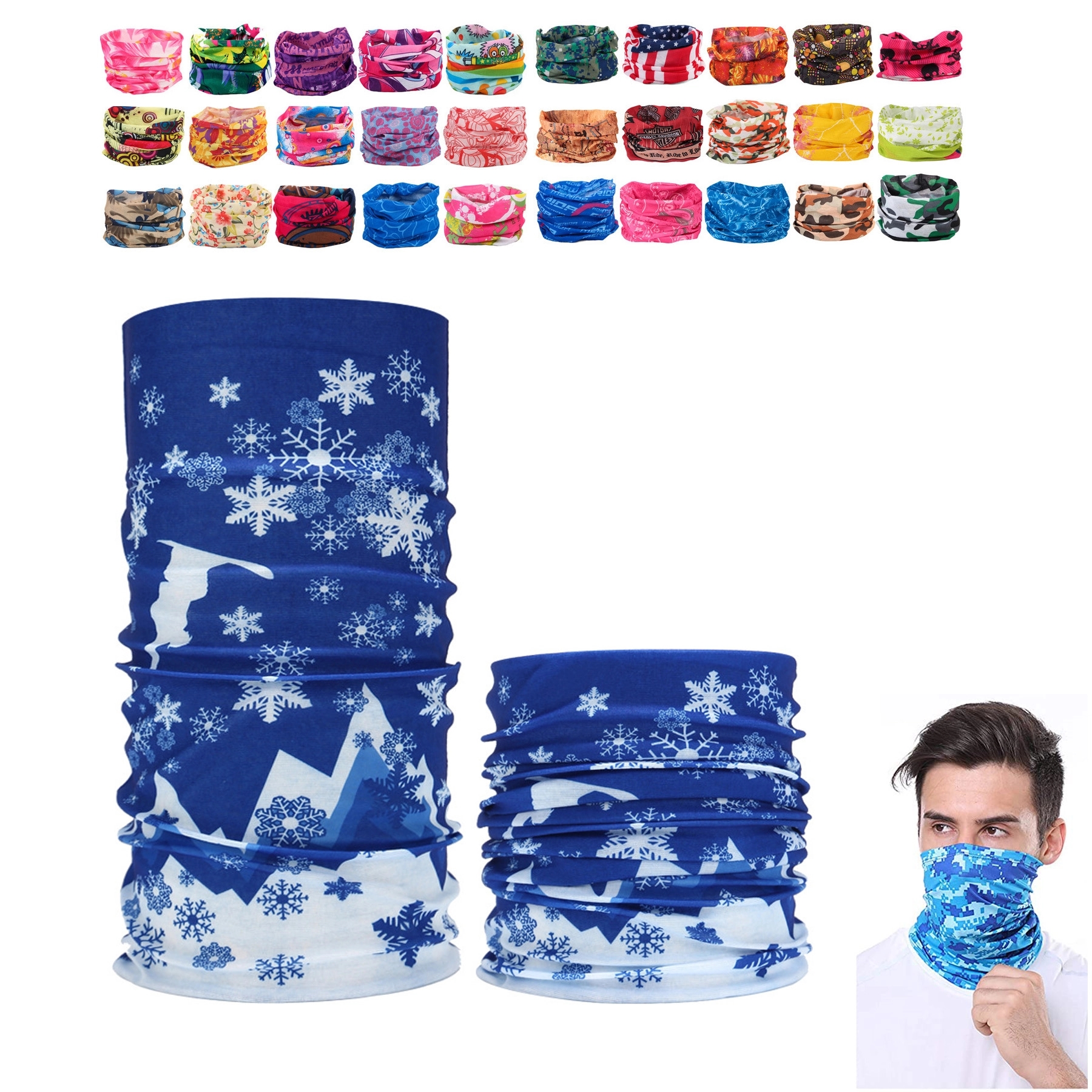 Magic Cooling Bandana Gaiter scarf 2
