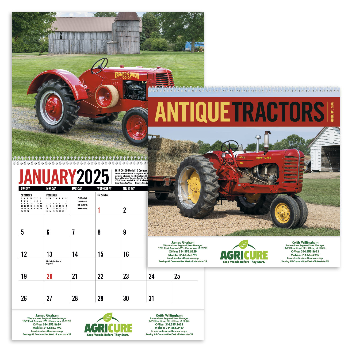 Triumph® Calendars Antique Tractors Calendar 10