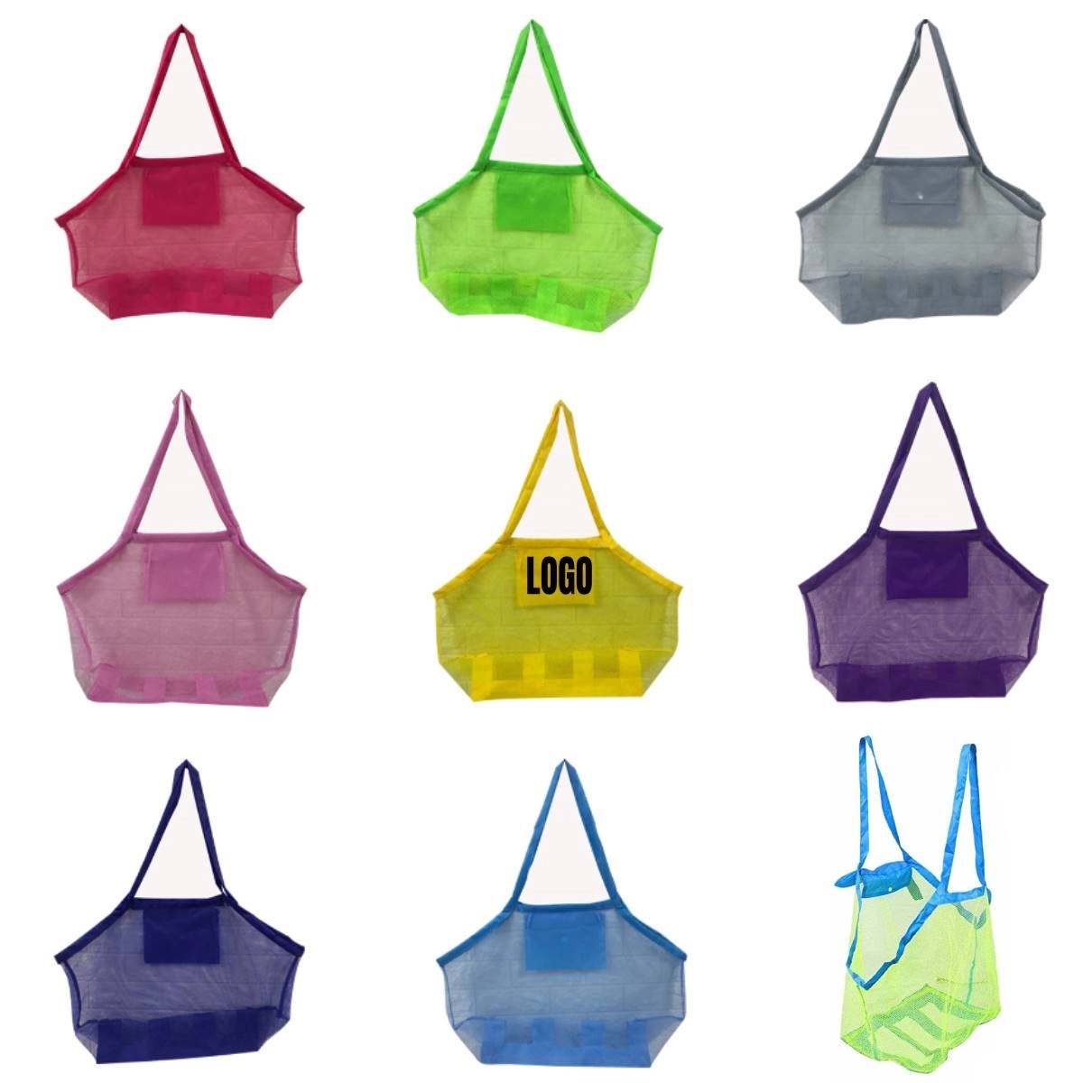 Large Beach Tote Bag, custom tote bag with logo imprint 2
