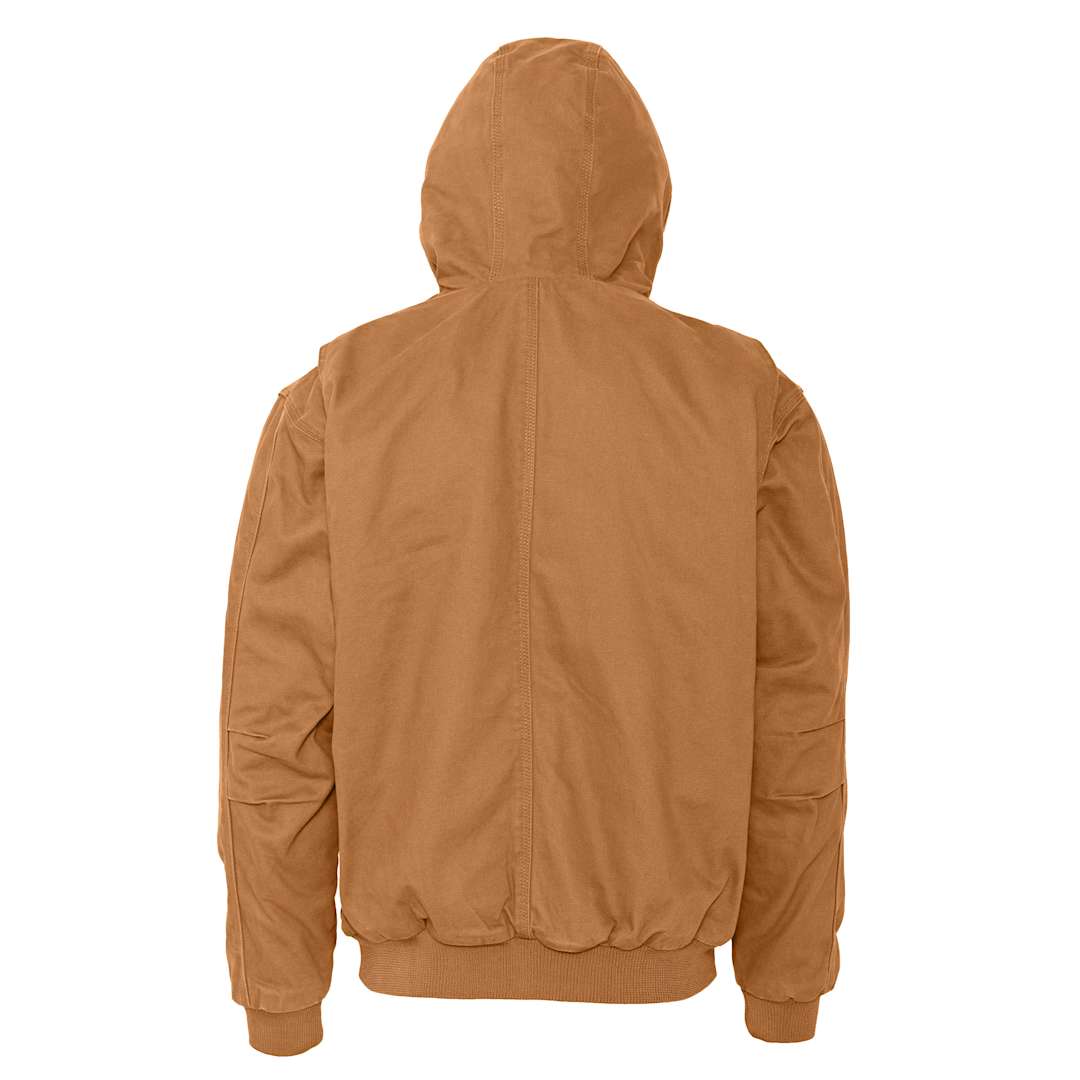 Berne Heartland Washed Duck Hooded Work Jacket 55