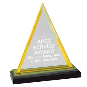 Impress Acrylic Triangle Award 4
