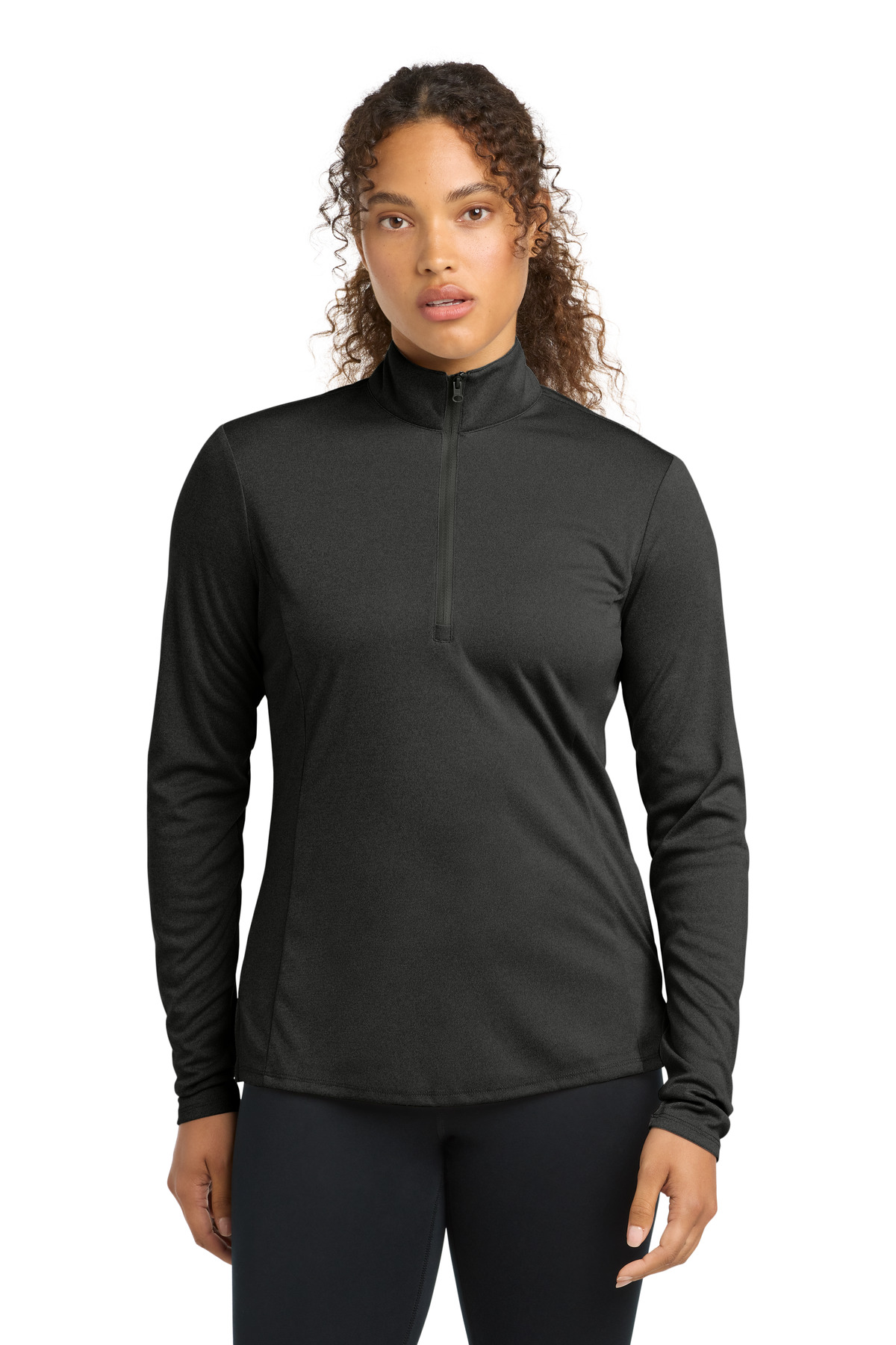 Sport-Tek Women's Endeavor 1/2-Zip Pullover. LST469, custom hoodie or sweatshirt with logo imprint 18