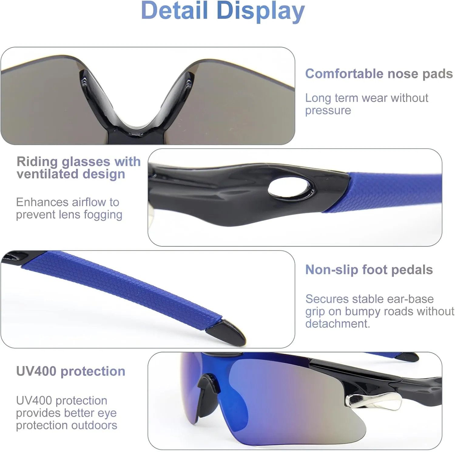 UV Protection Sports Sunglasses 4