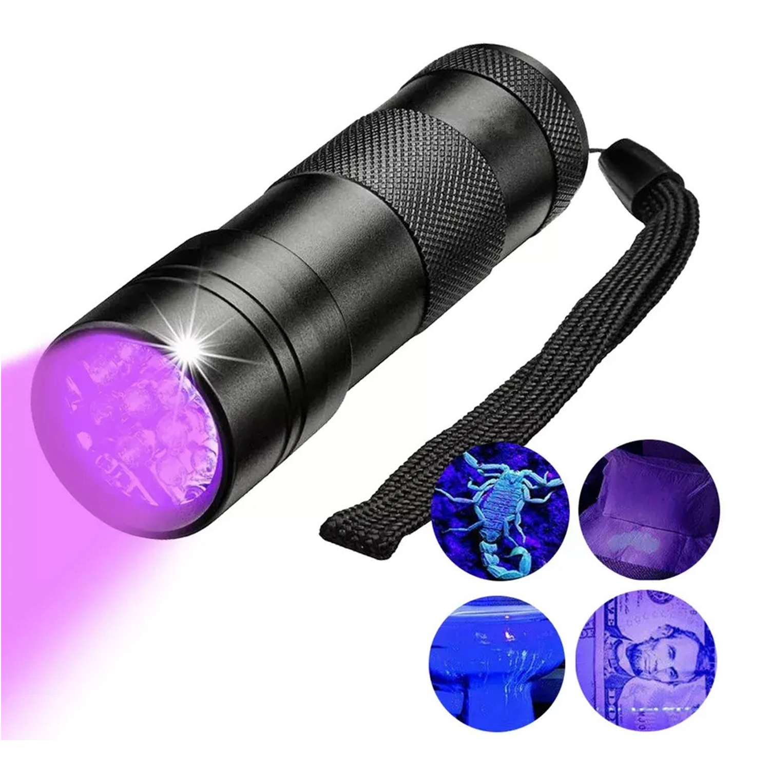 12 LED UV Flashlight 4