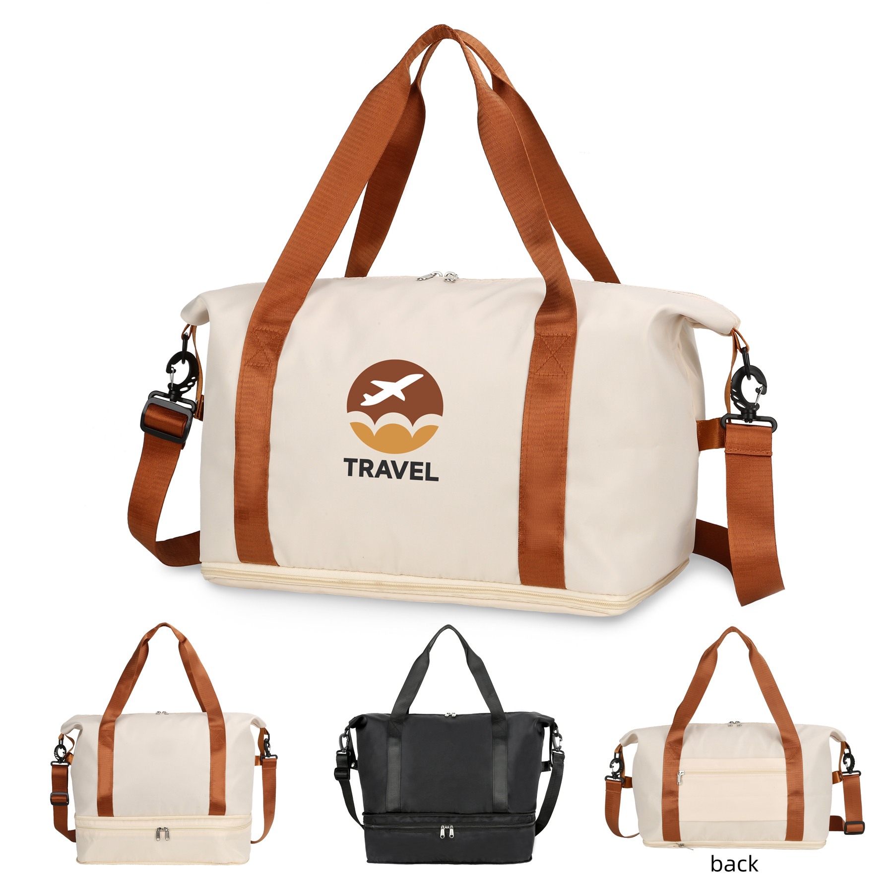 Gym Duffel Bag With Shoe Compartment 10