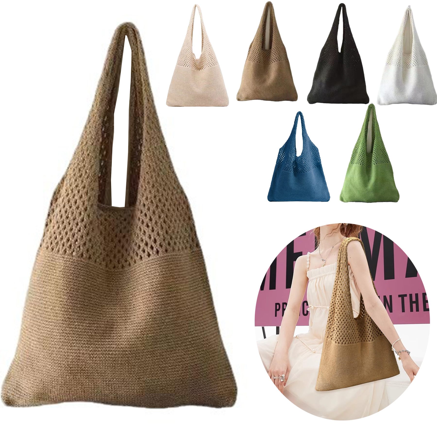 Crochet Tote Bag