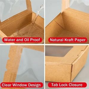 Kraft Paper Box for Food 4