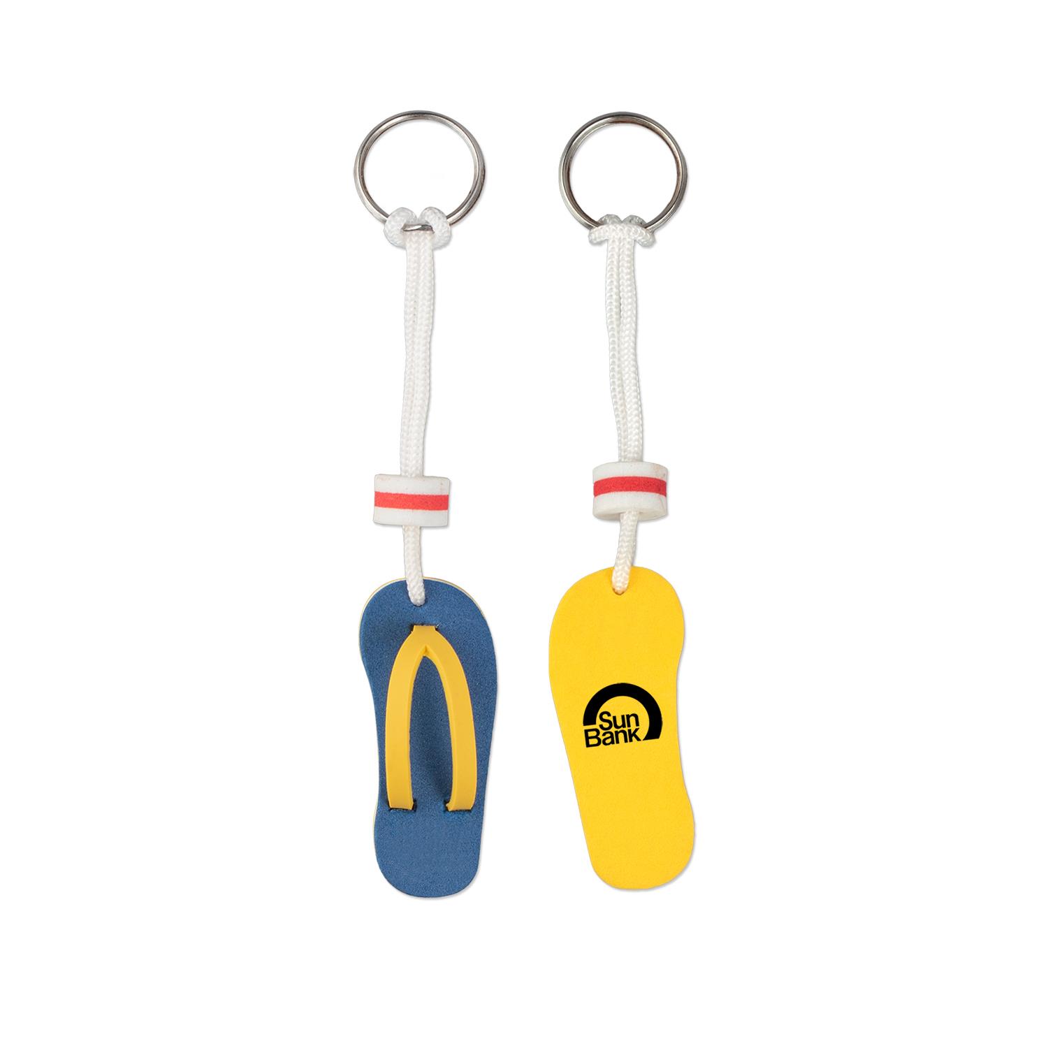 Flip Flop Floating Keychain 2