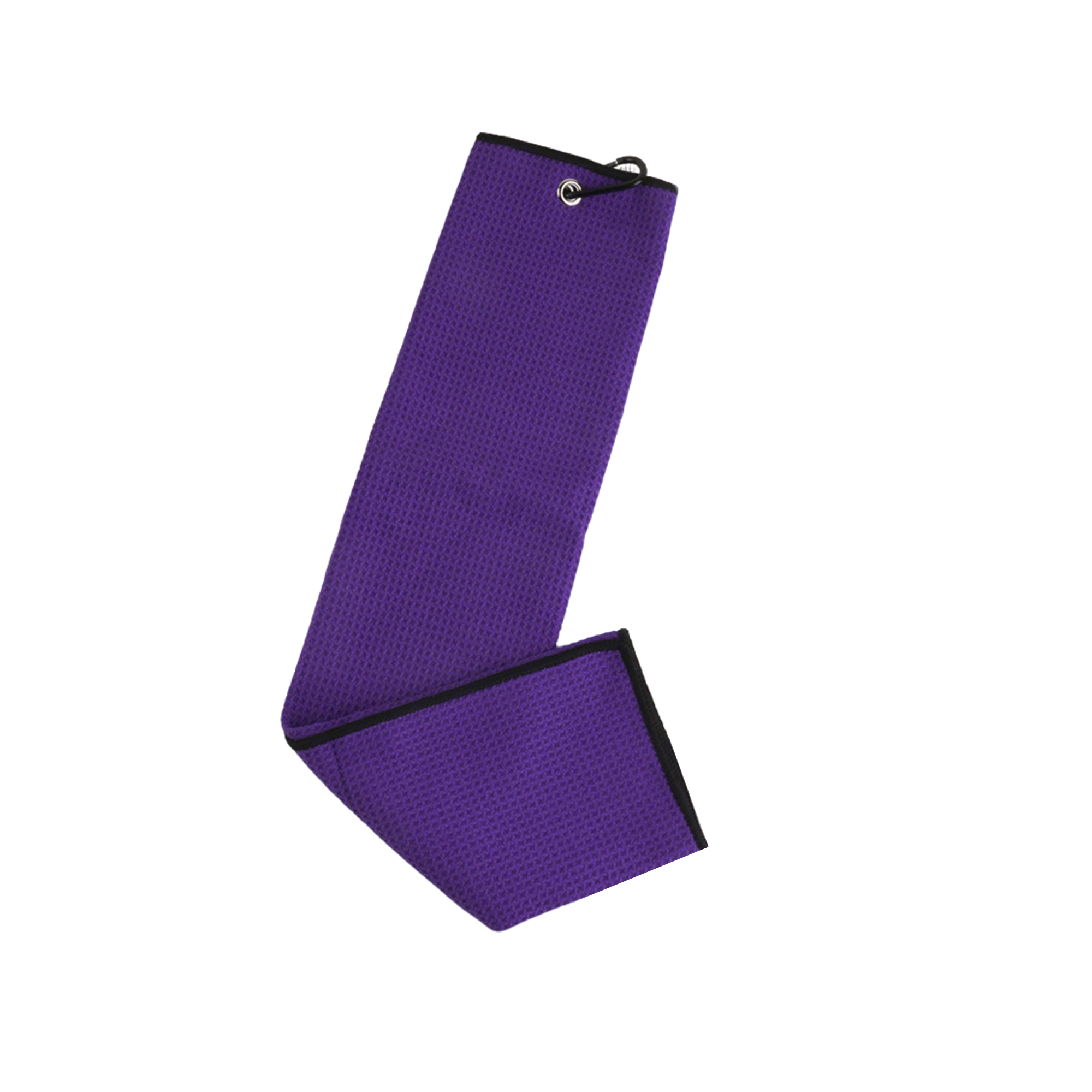 Microfiber Waffle Towel With Metal Clip 23.7" x 15.8" 400 Gsm 16