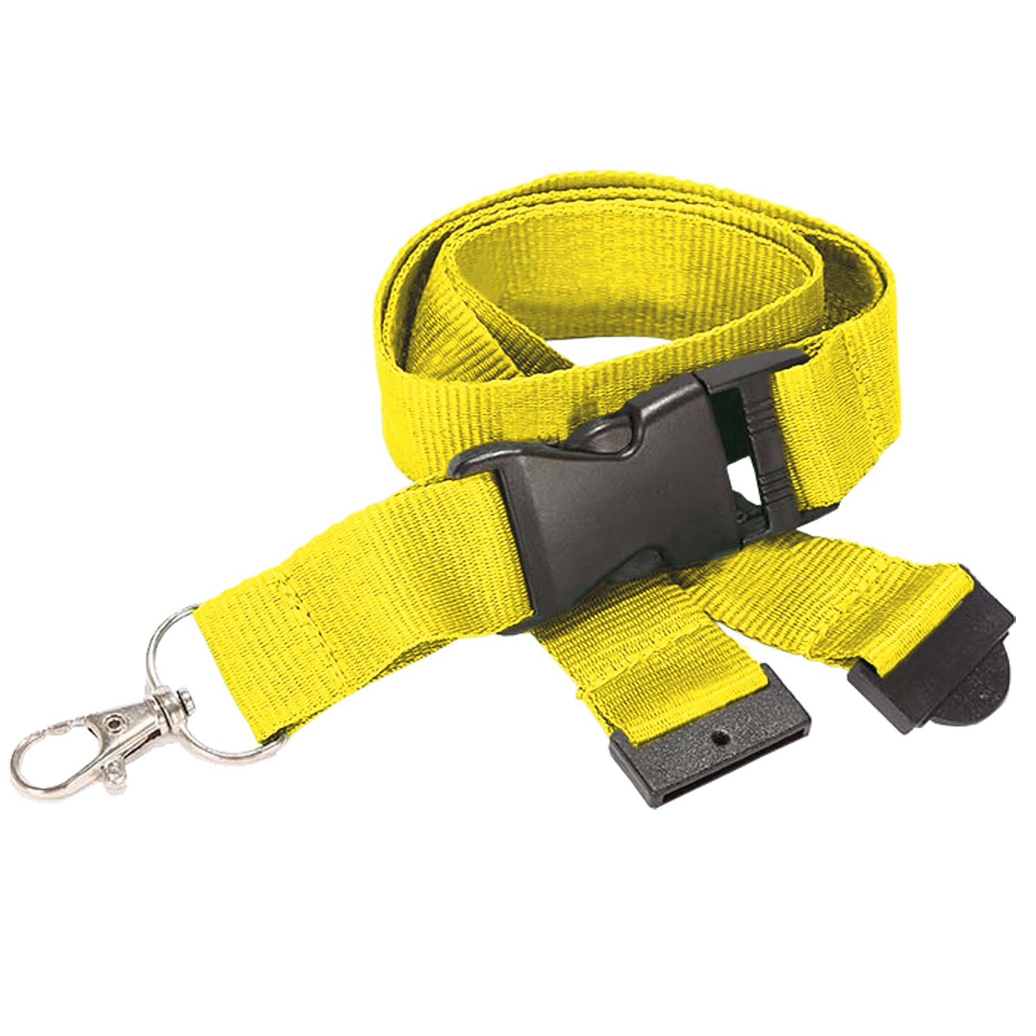 Polyester Lanyards w/ Buckle Release and Safety 18