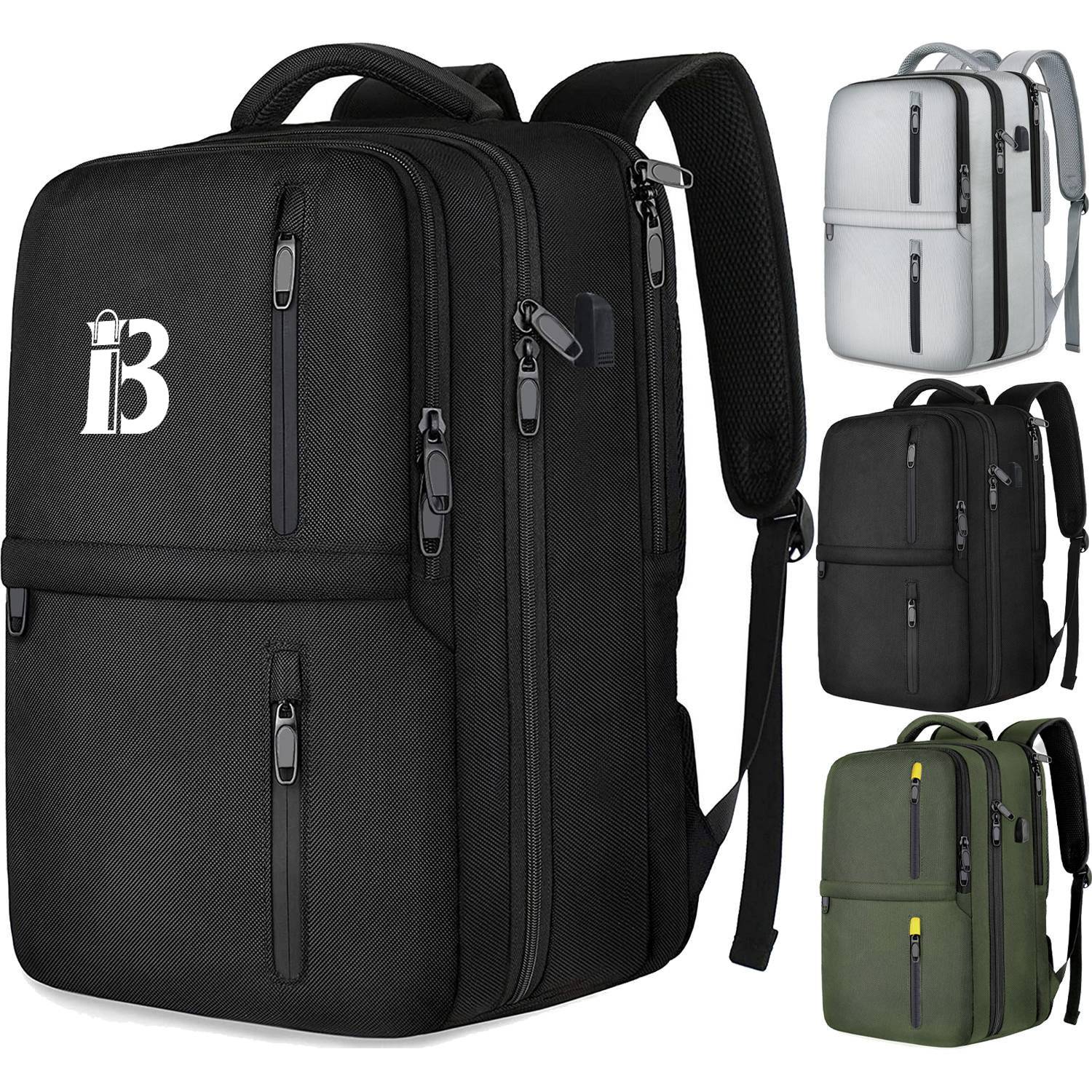 17 Inch Large Capacity Oxford Travel Laptop Backpack