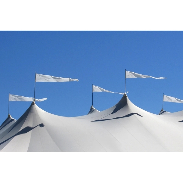 Stock Blank Attention Flag - Triangle 2