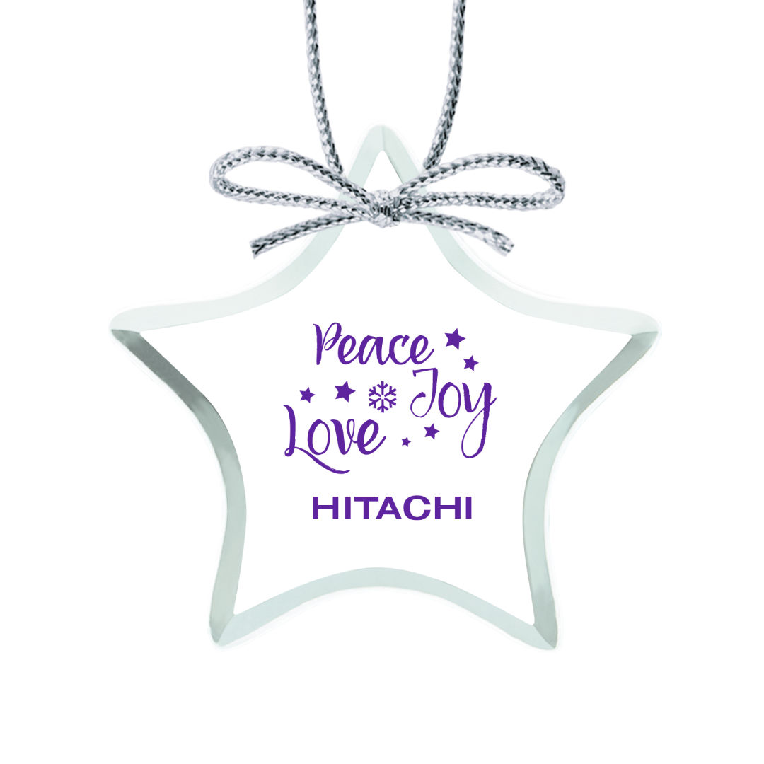 Jade Ornament - Star Imprinted