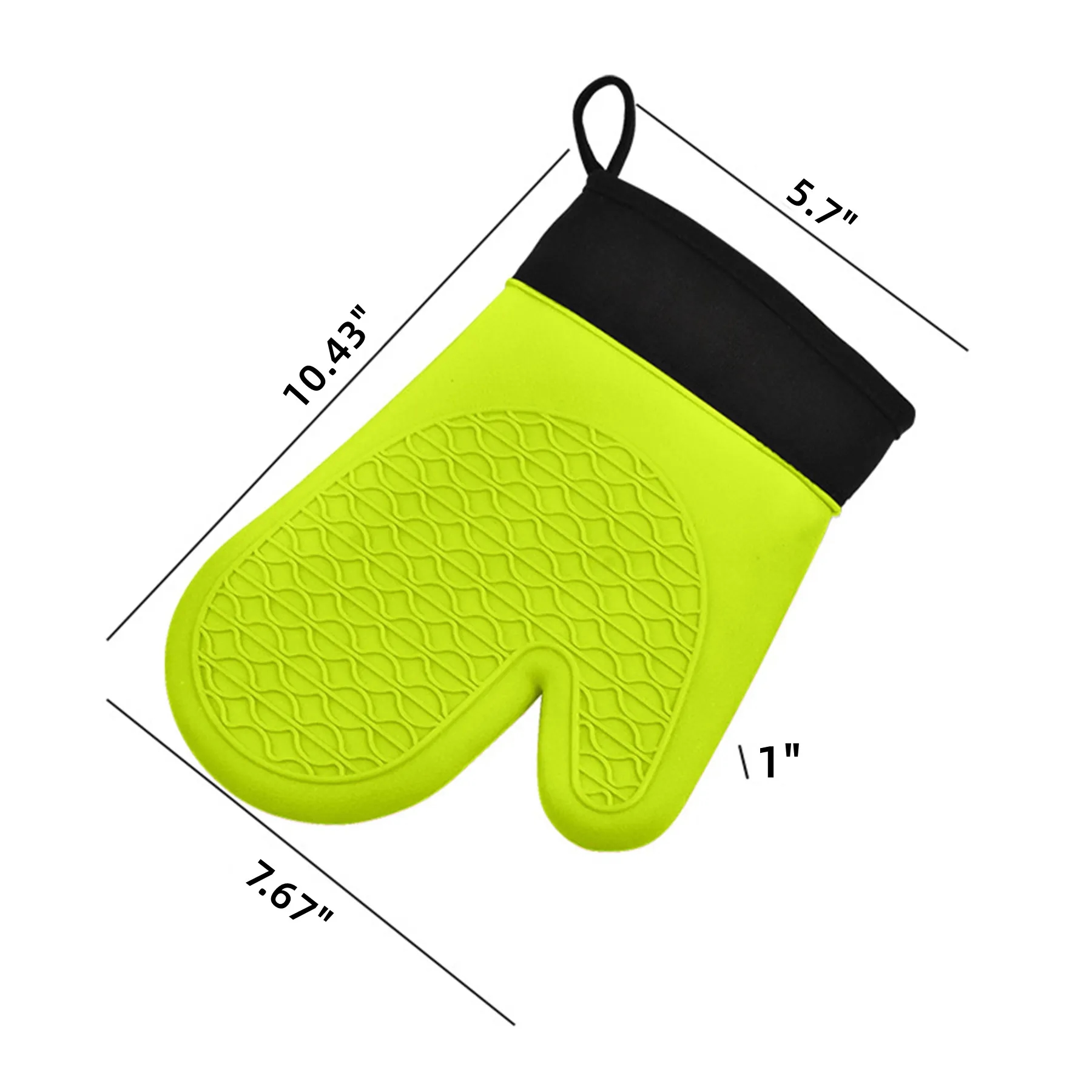 Kitchen Oven Mitts Heat Resistant 4