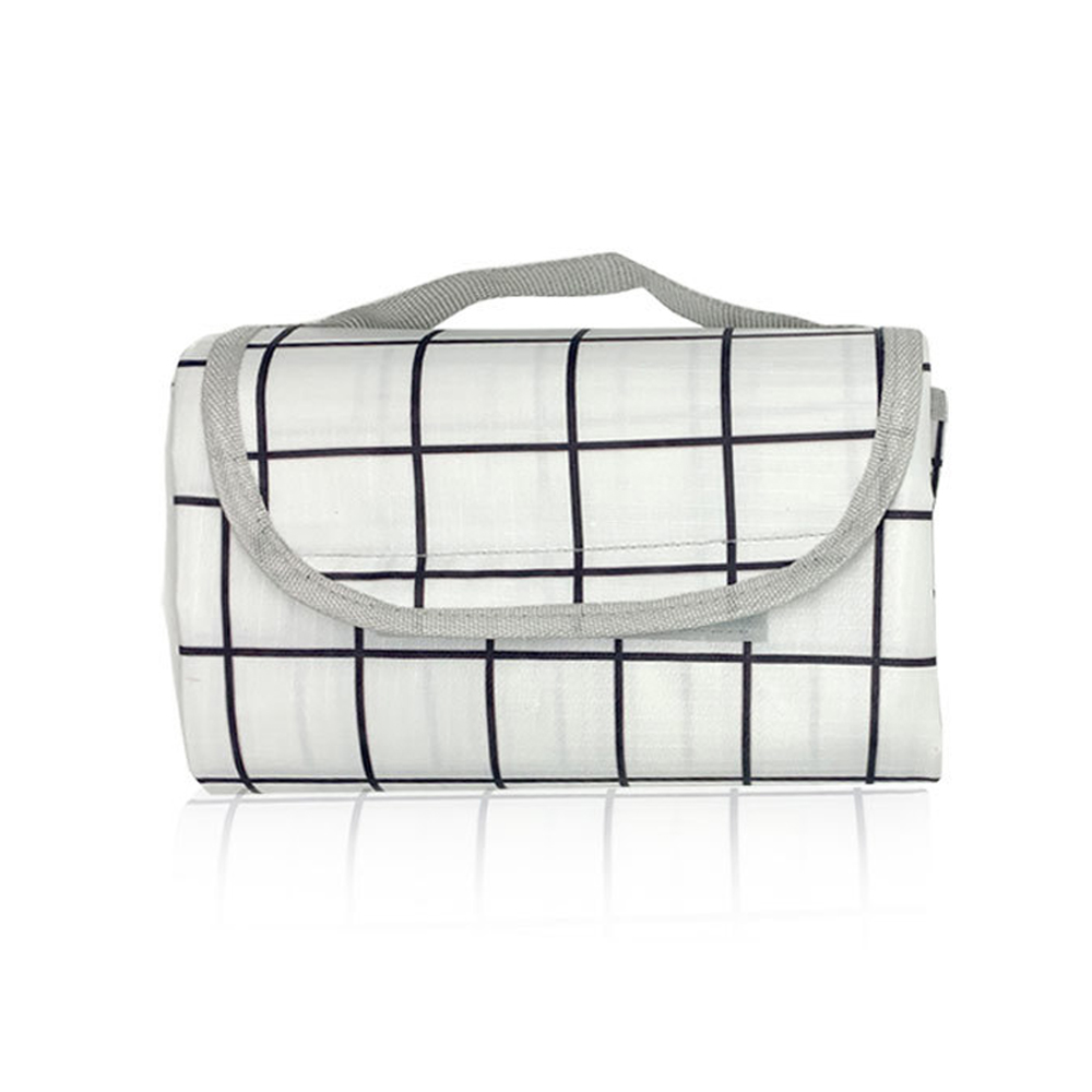 Waterproof And Moisture-Proof Grid Blanket Picnic Cloth 3