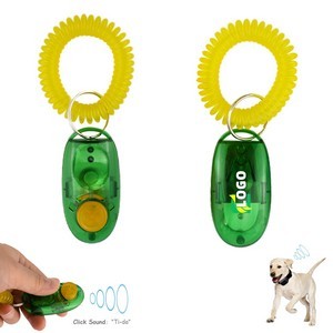 Durable Pet Training Loud Sound Clicker With Key Ring 32